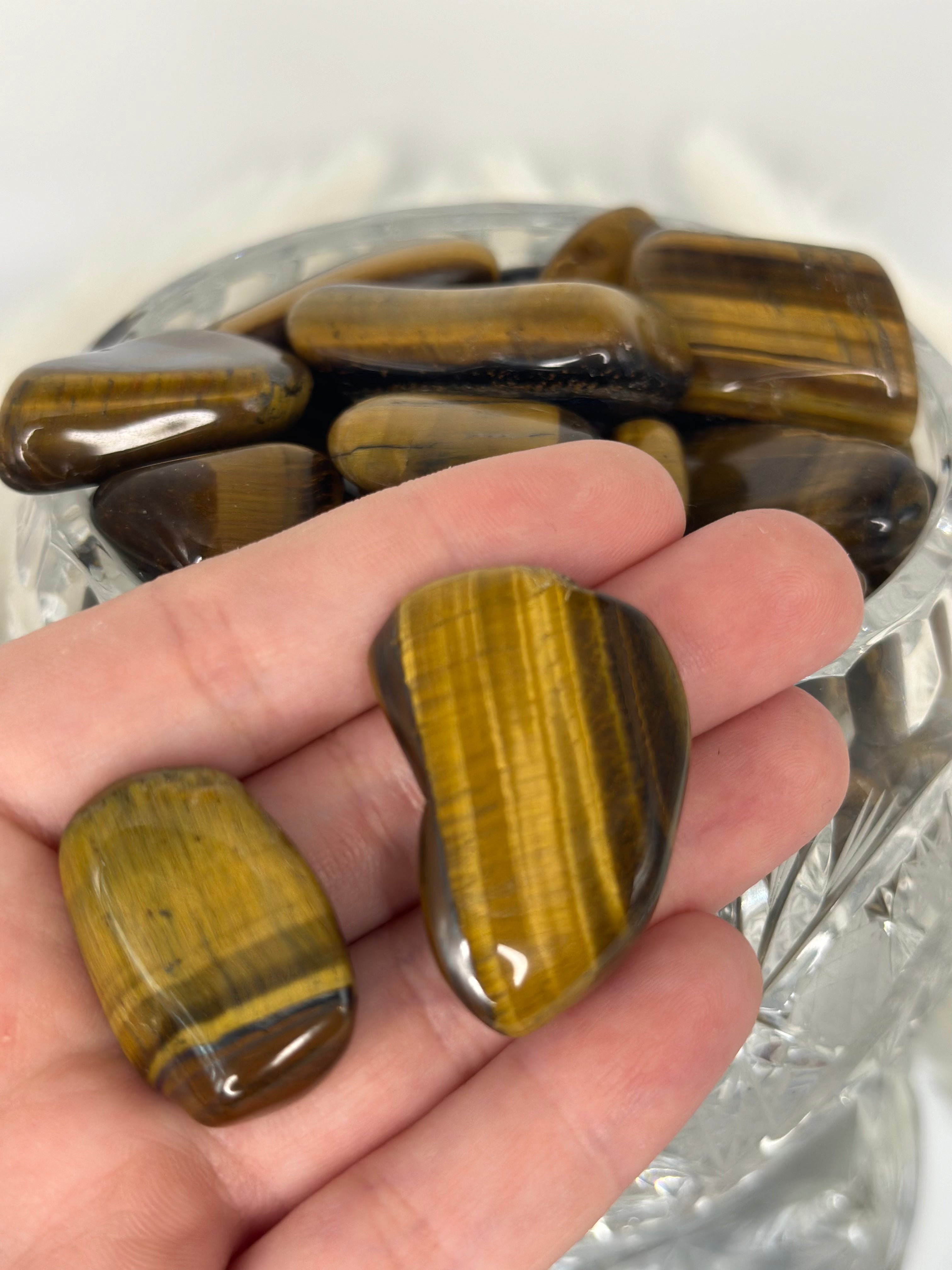 Tigerauge Trommelsteine