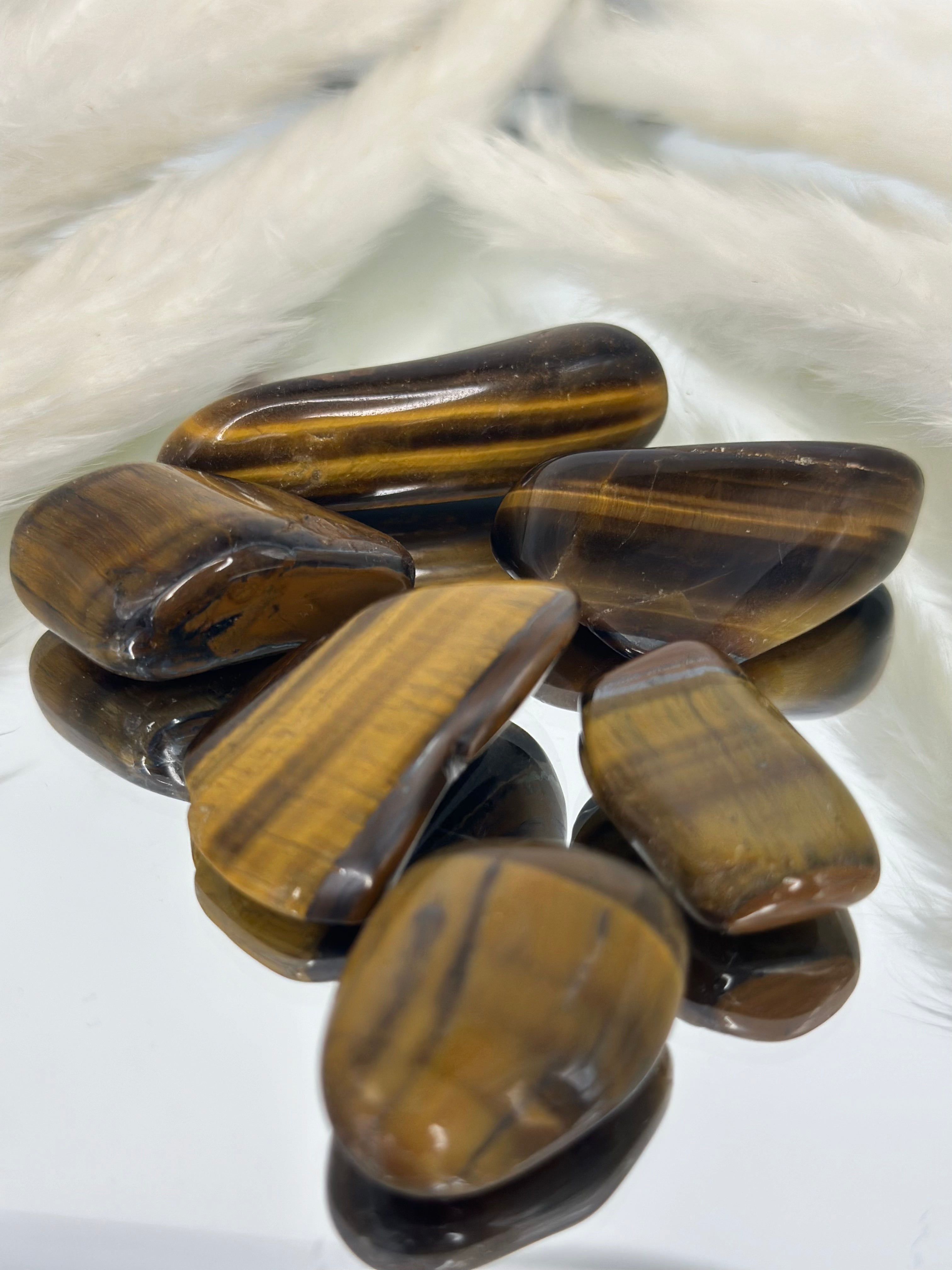 Tigerauge Trommelsteine