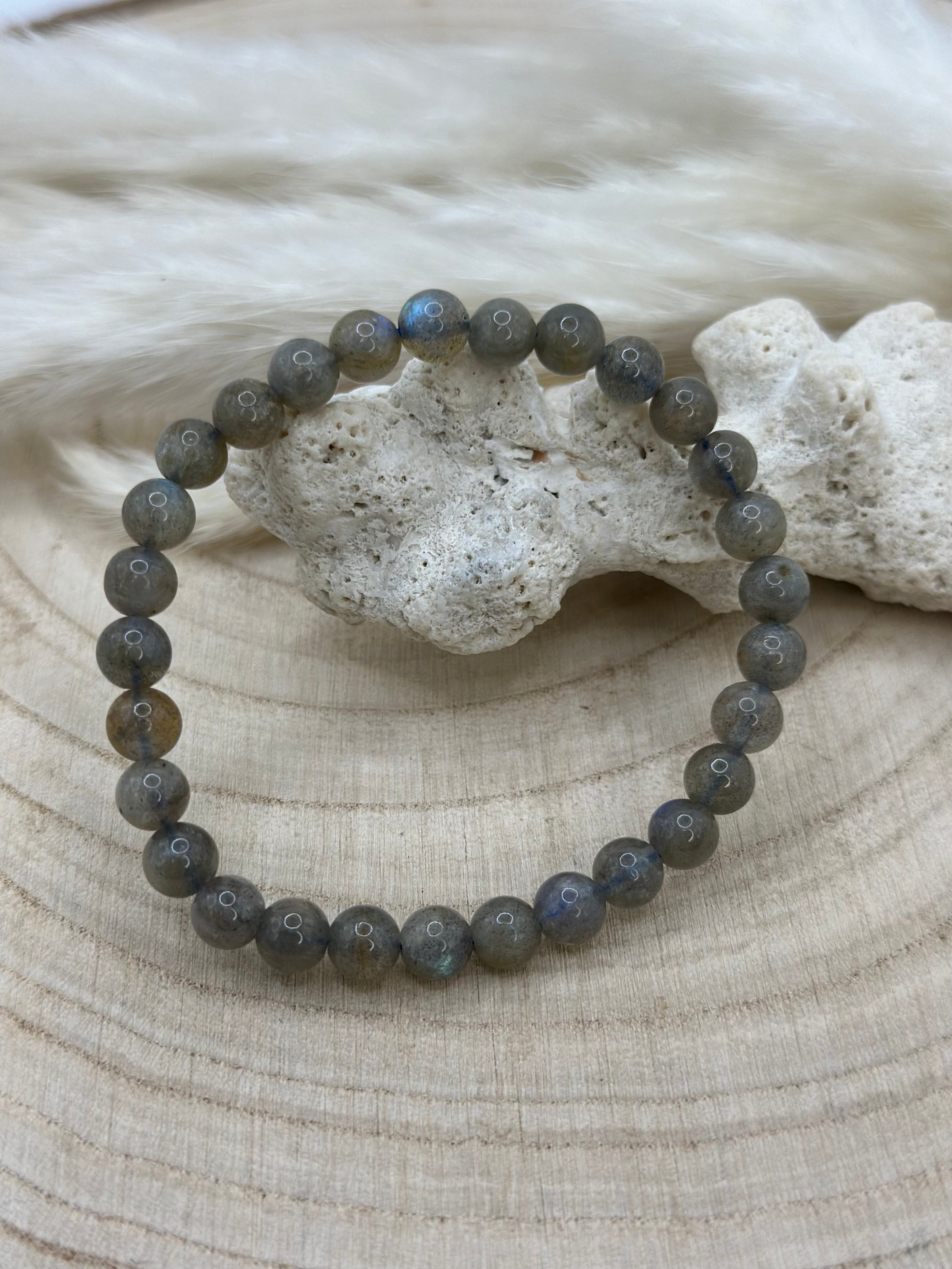 Labradorit Armband-6mm