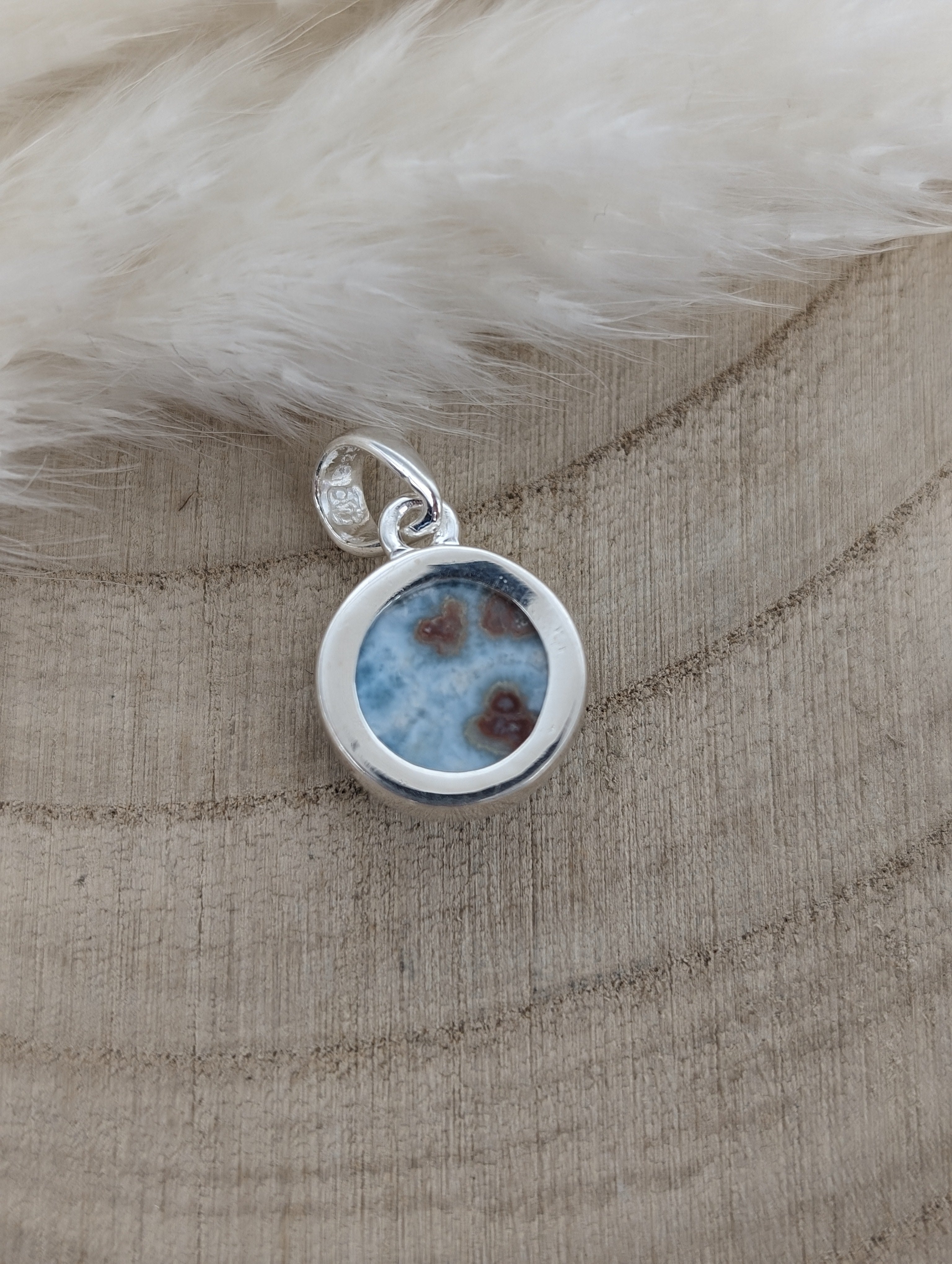Larimar Anhänger 925 Silber