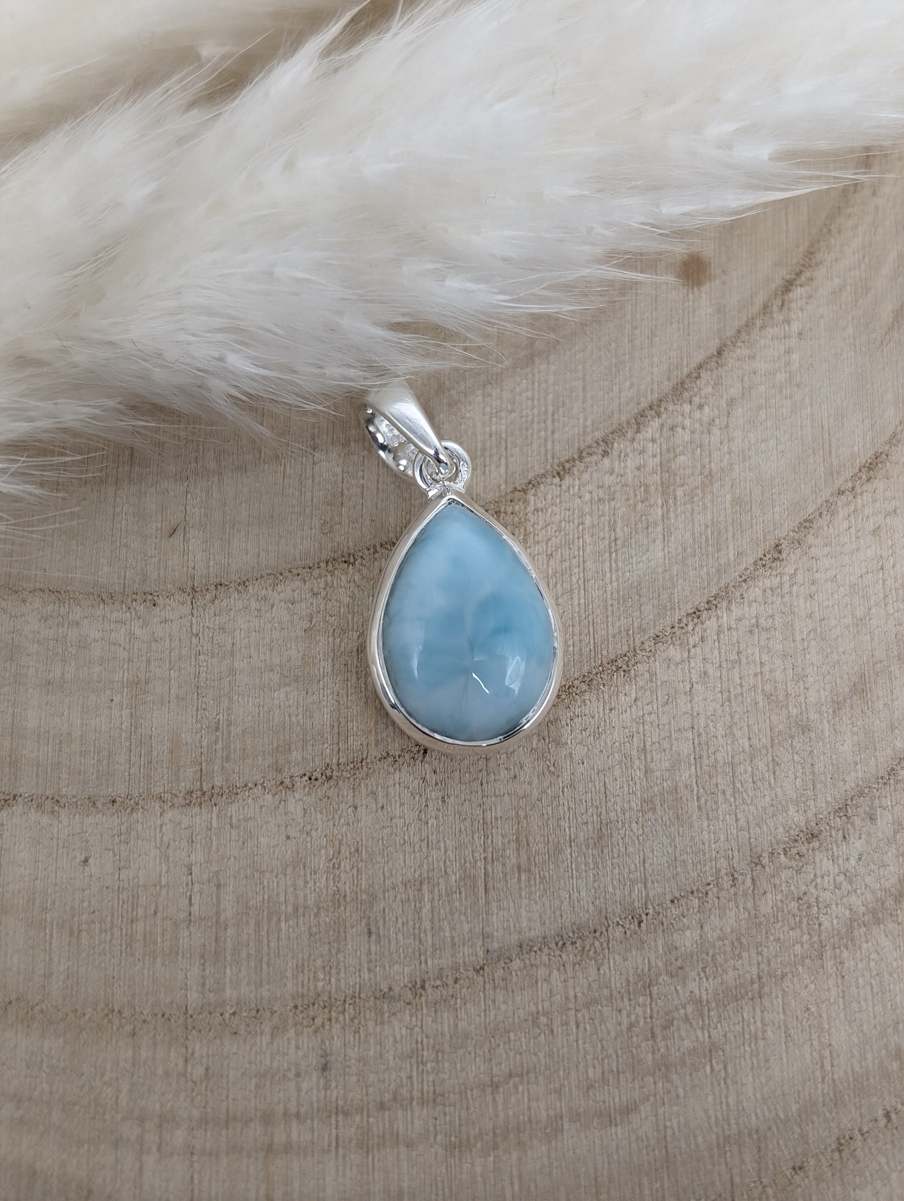 Larimar Anhänger 925 Silber