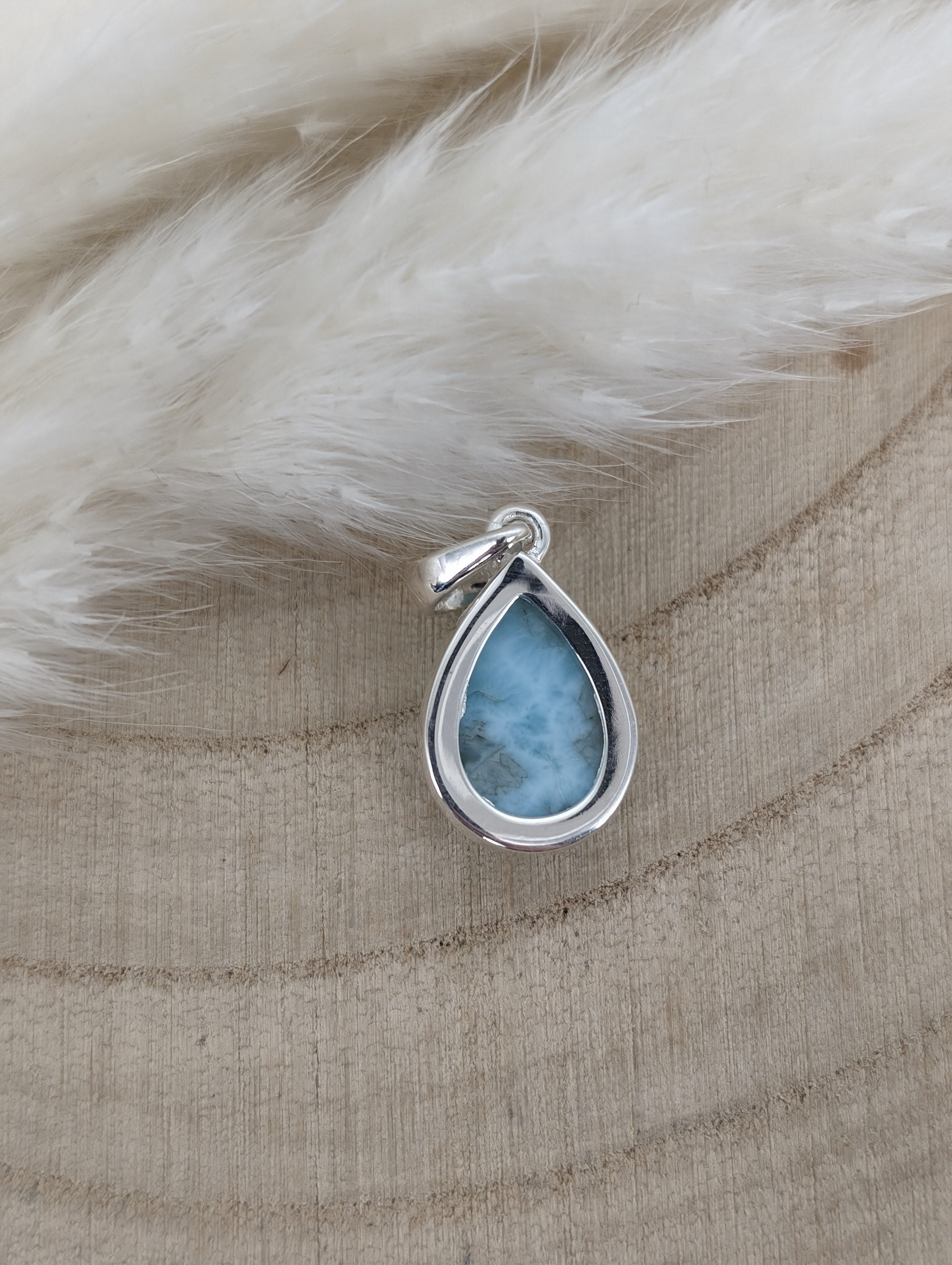 Larimar Anhänger 925 Silber