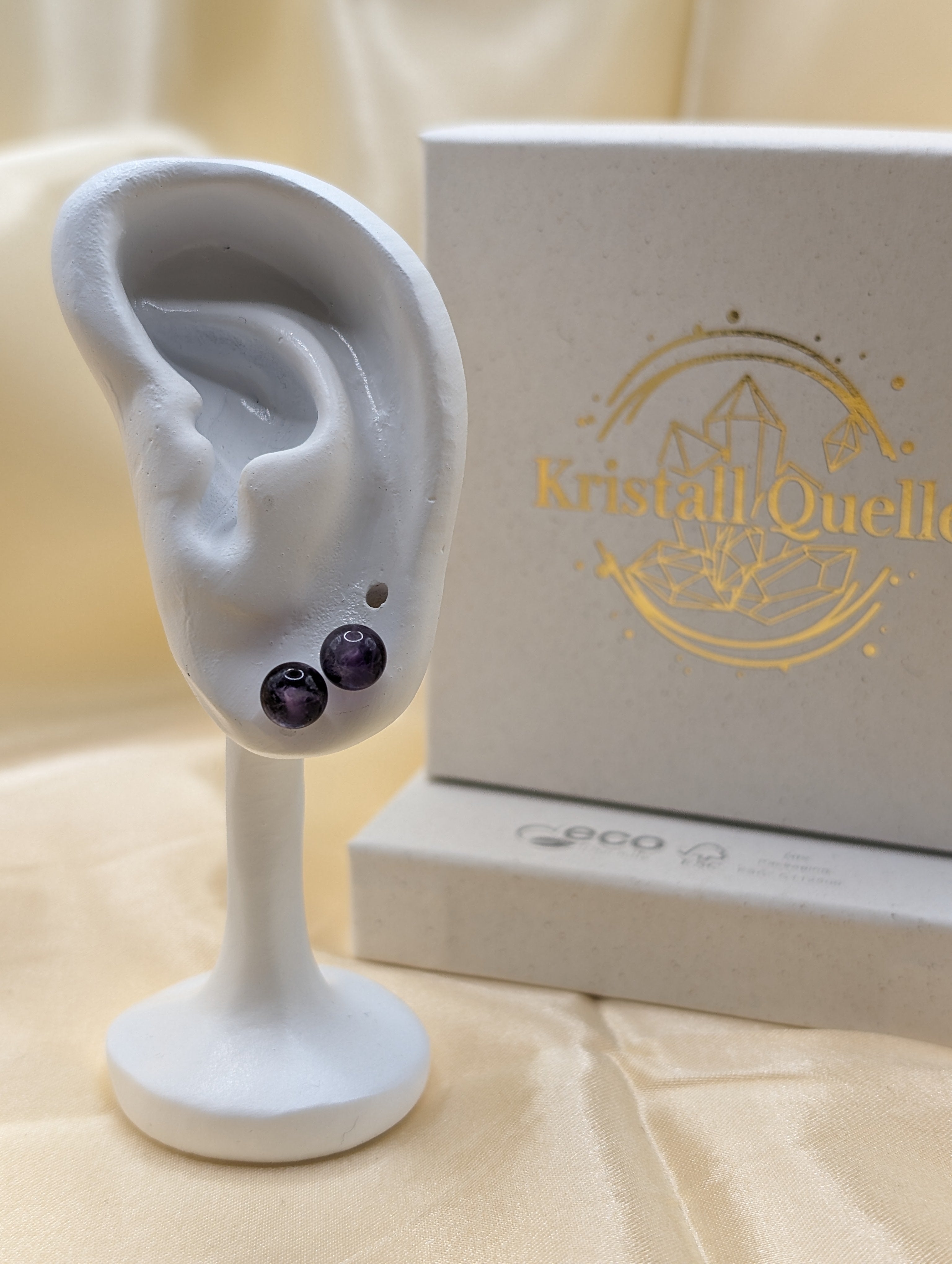 Amethyst Ohrstecker-6mm