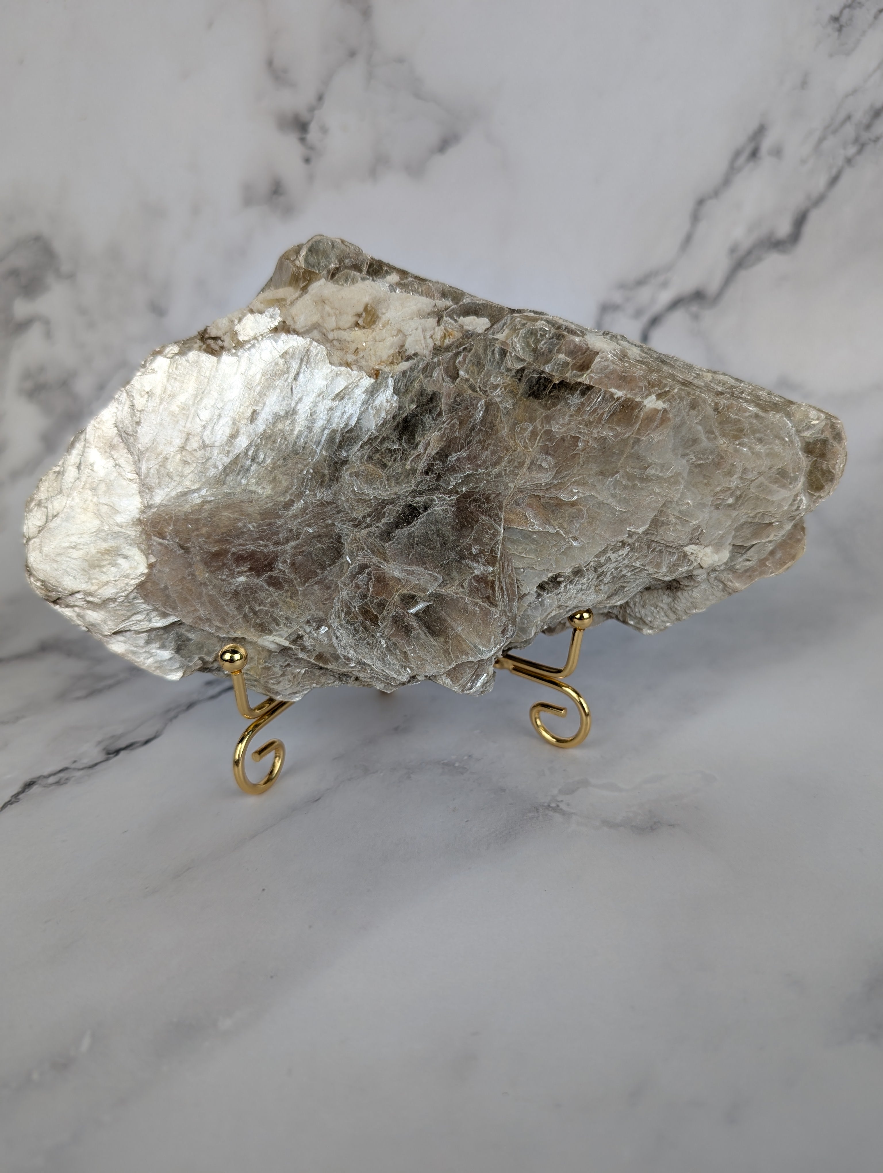 CL Golden Mica Rohstein inkl. Stand