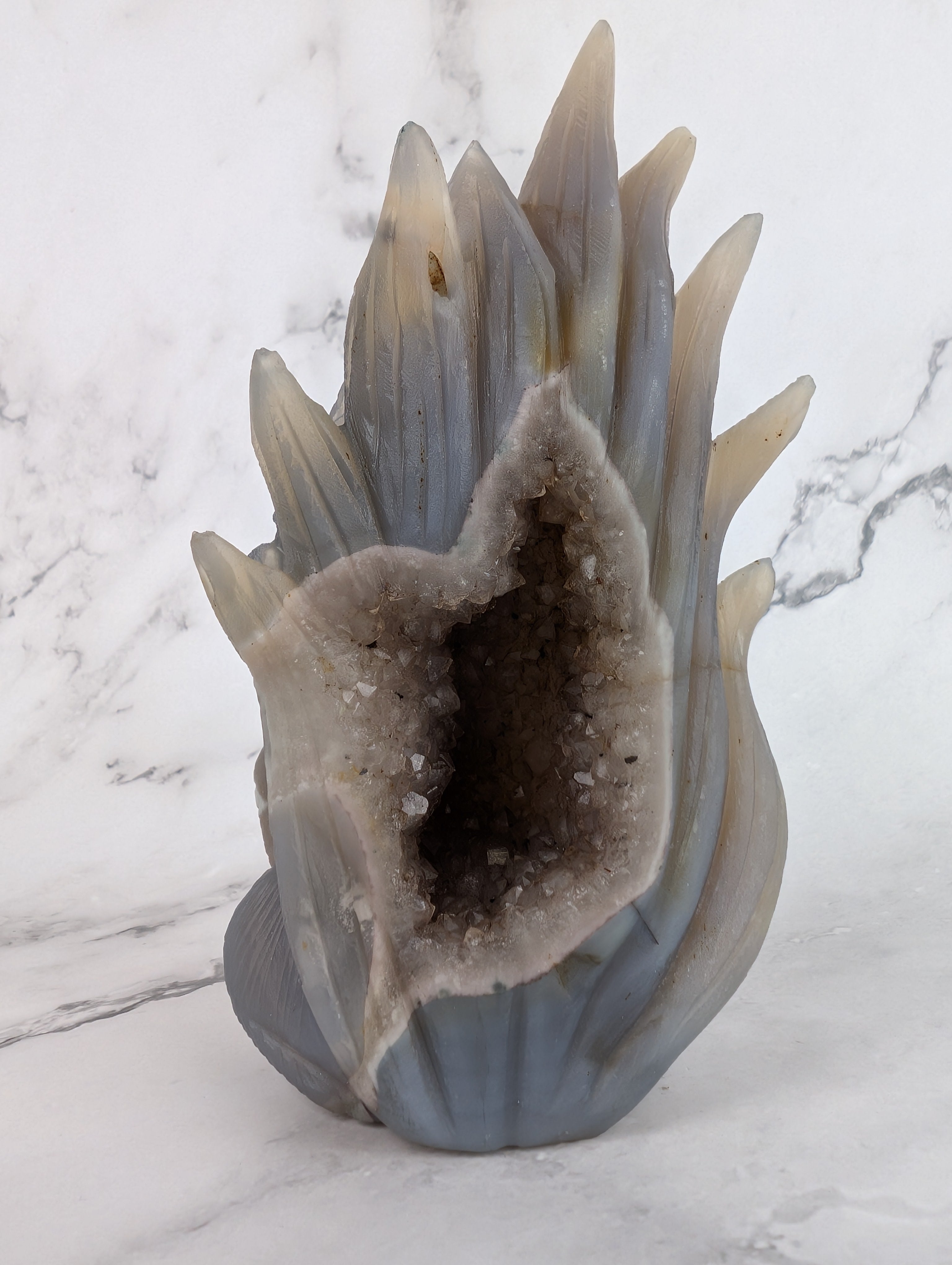 Achat mit Druse neunschwänziger Fuchs - High Quality 2