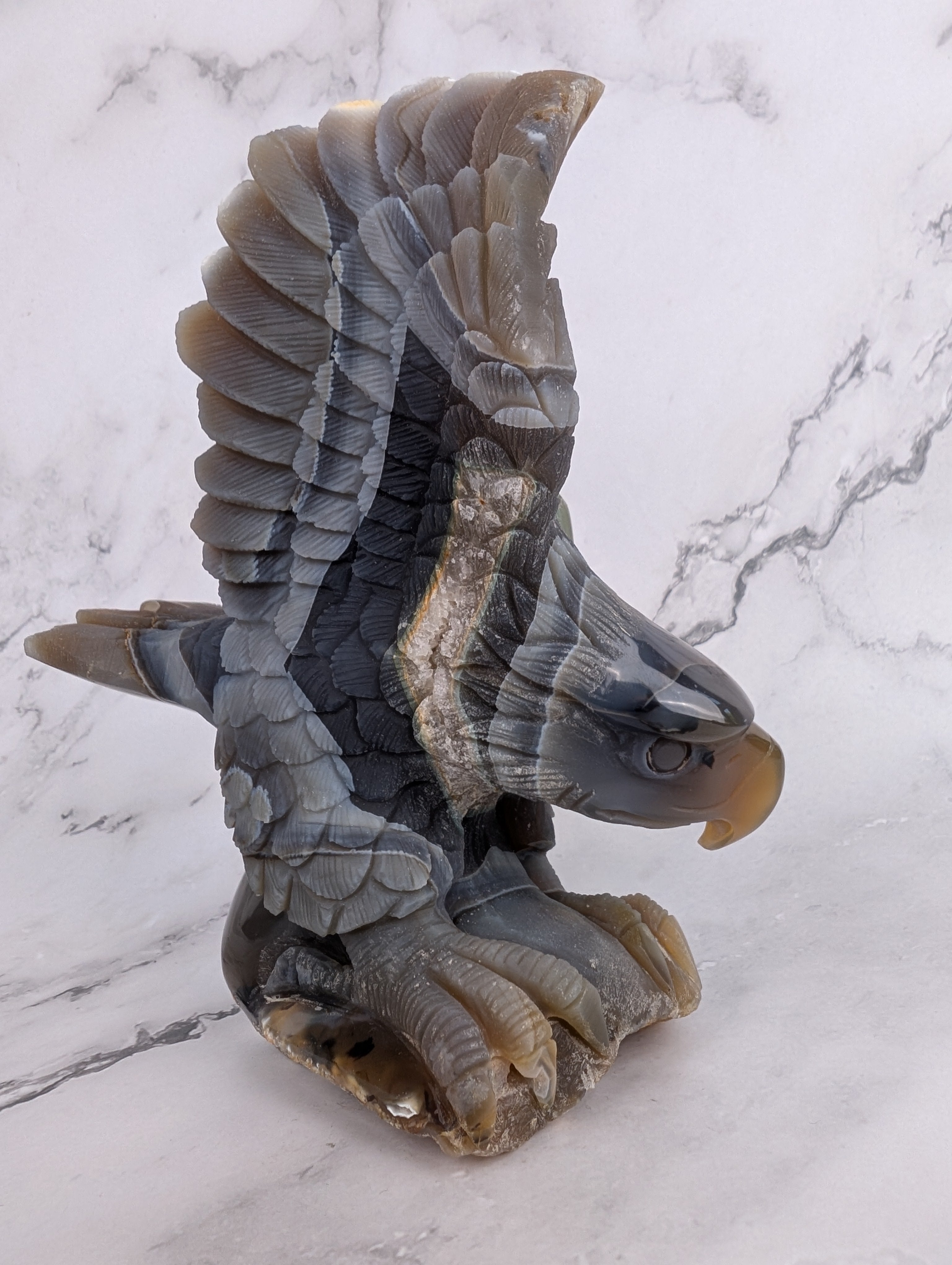 XXL Druzy Achat Adler - High Quality