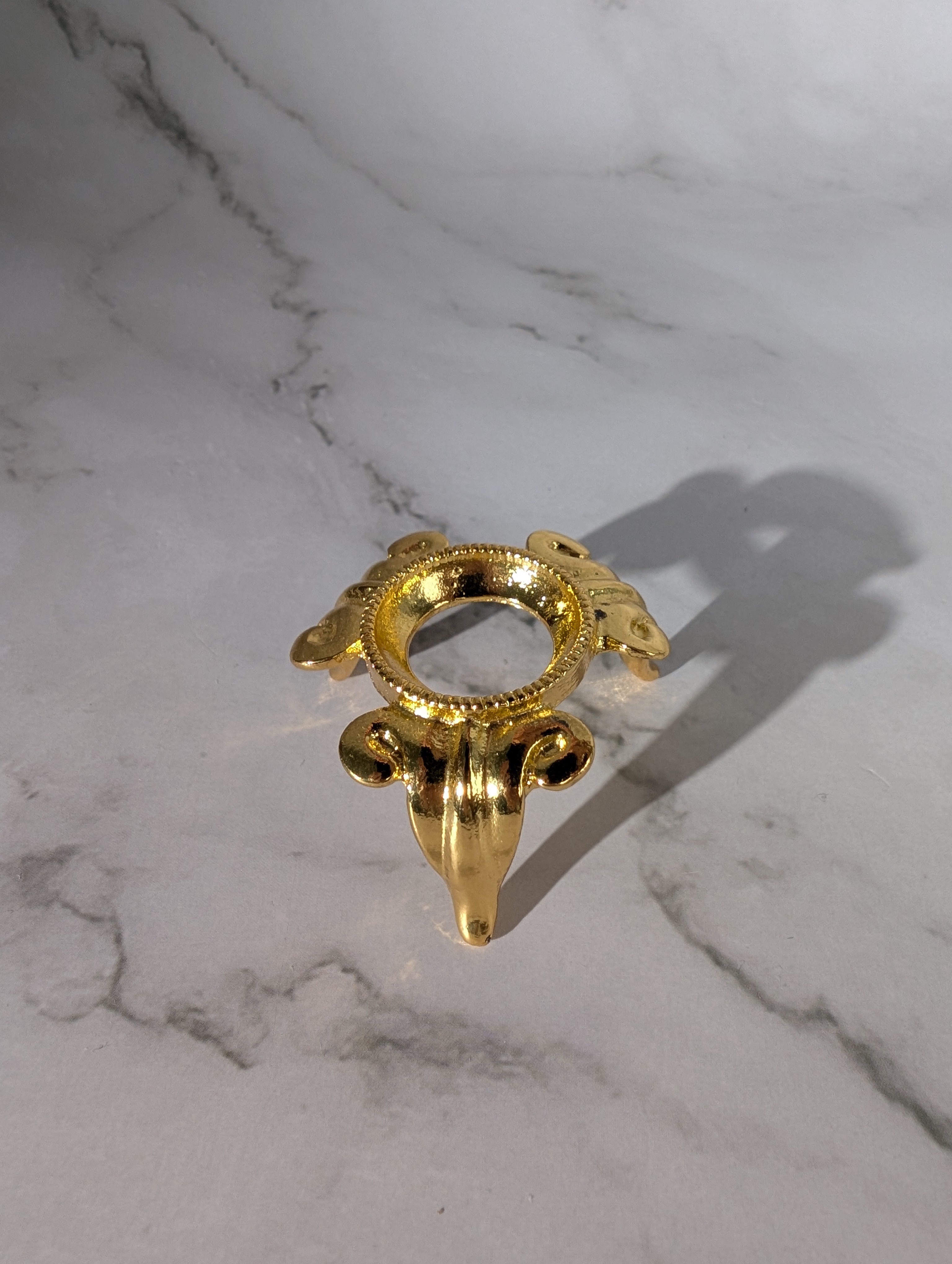 Messing Kugelhalterung mittel