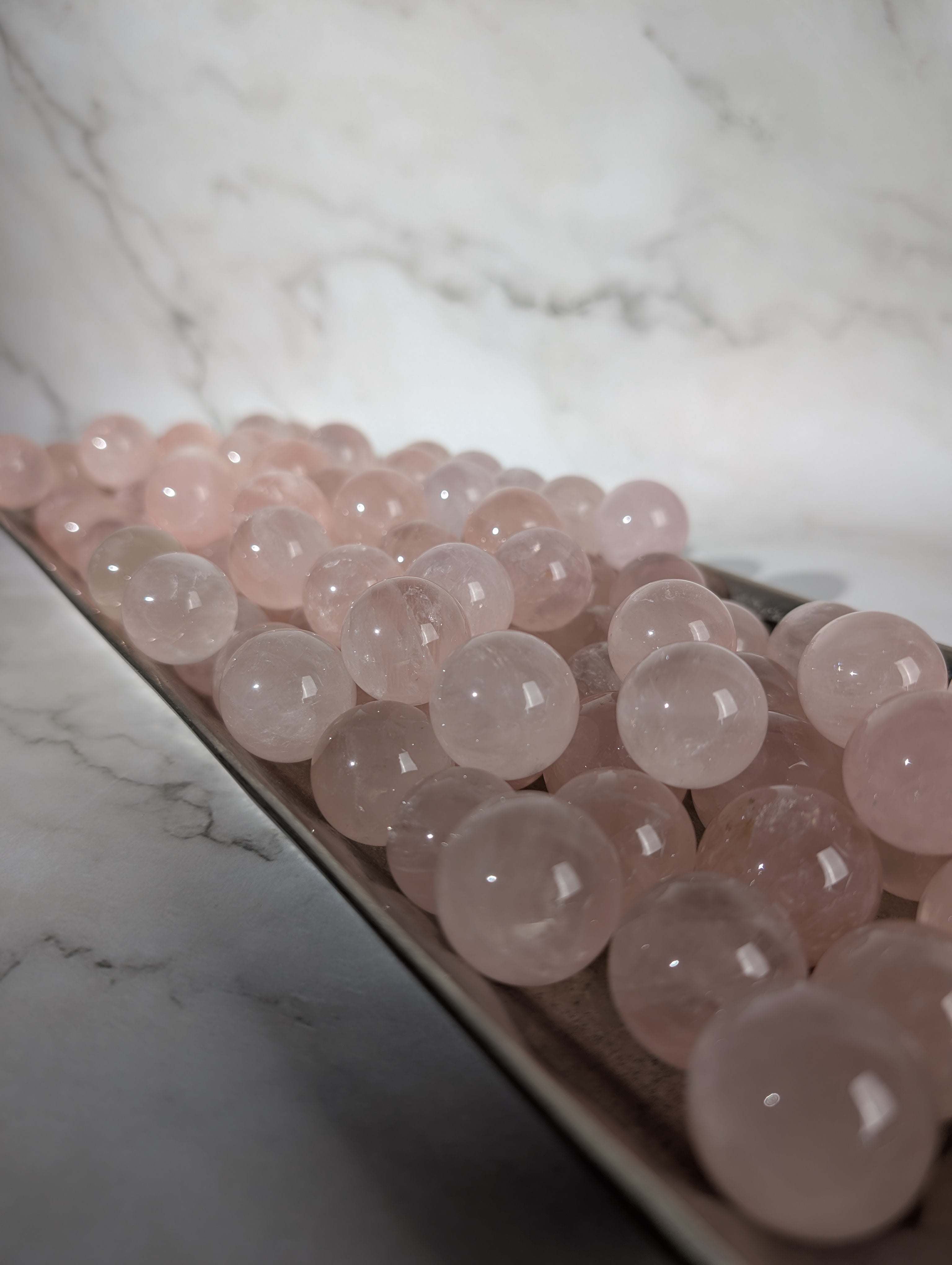 Rosenquarz Kugel Mystery