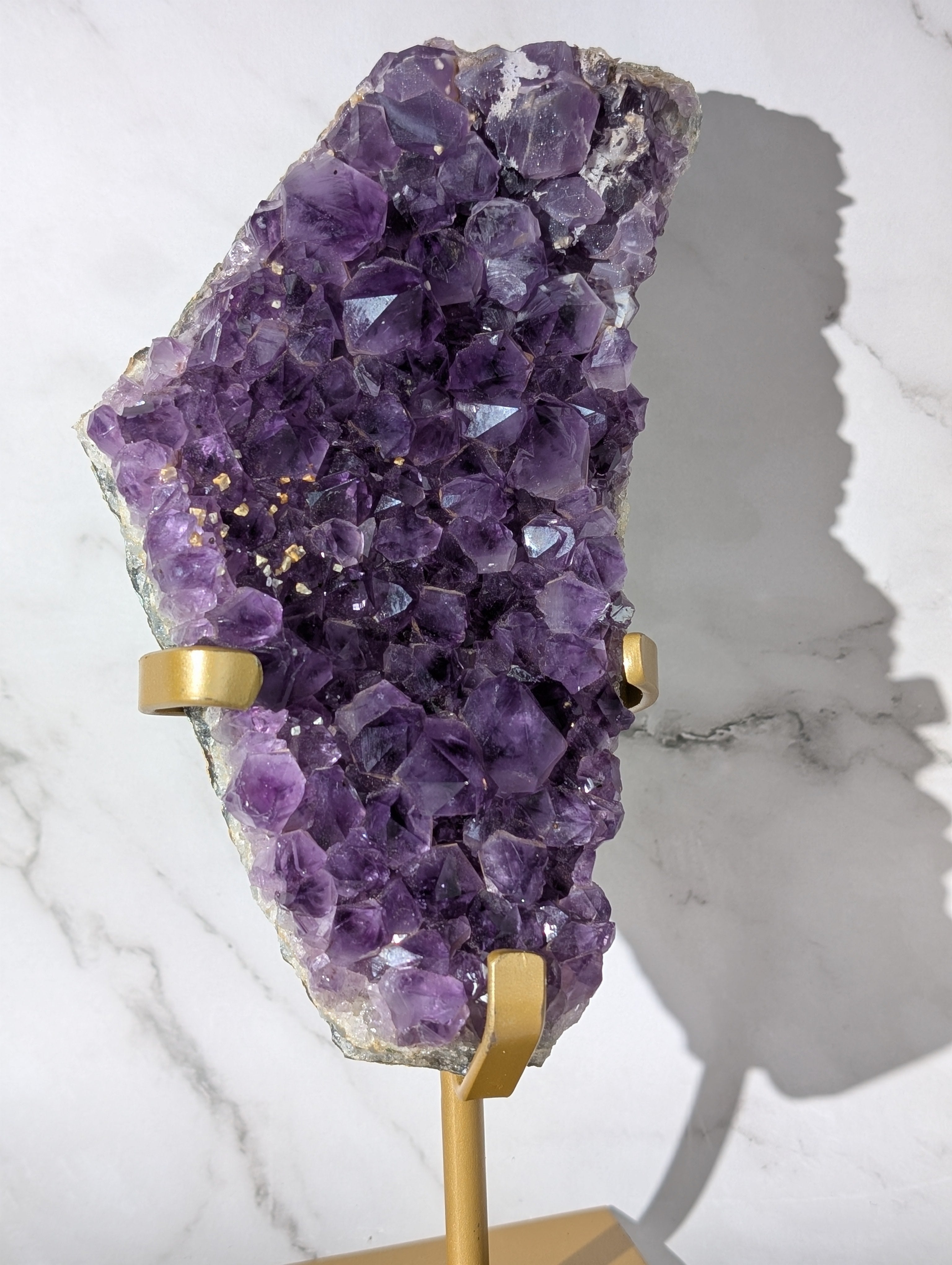 Amethyst Druse auf Stand 1 High Quality