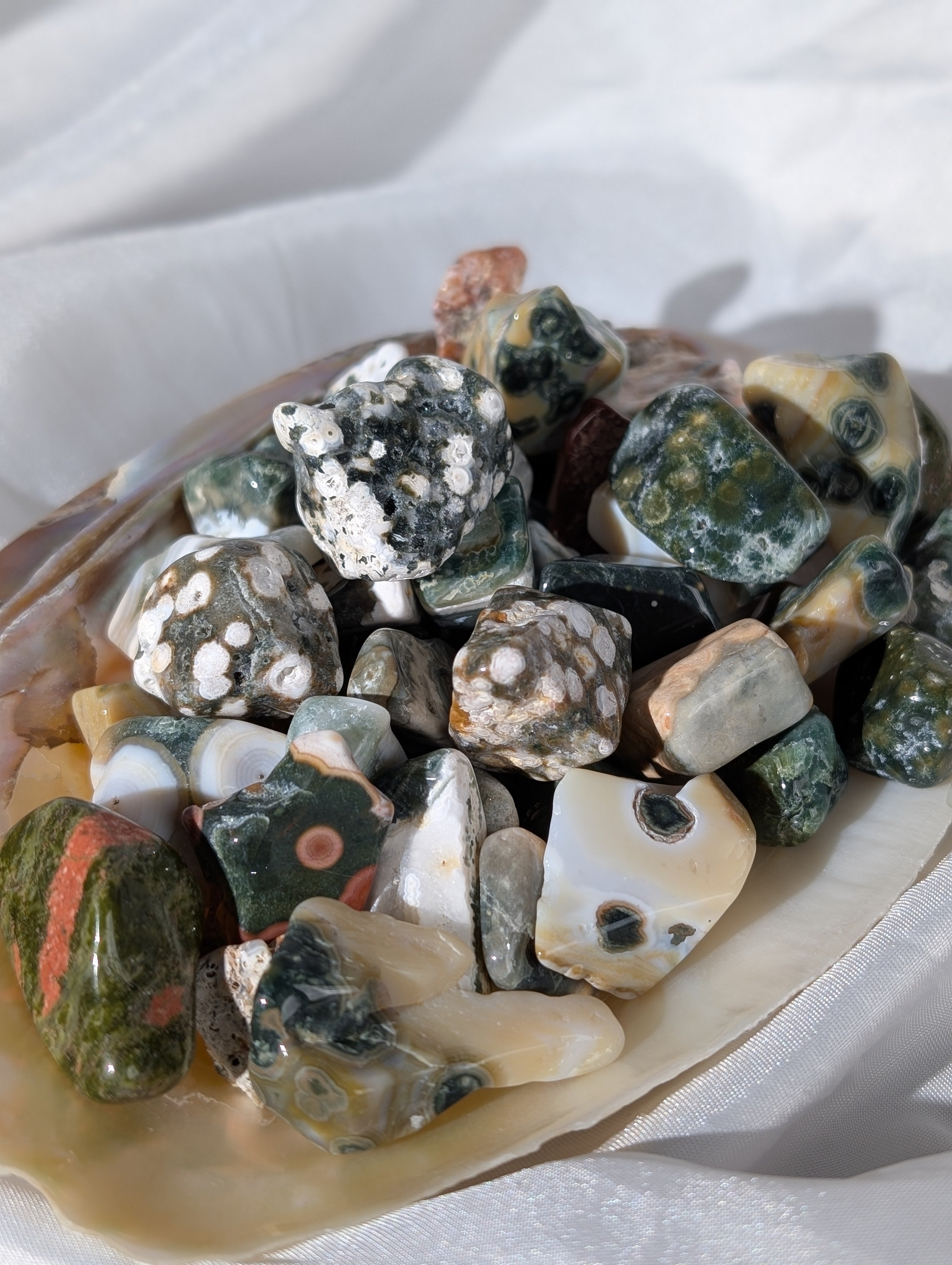 Jaspis Trommelstein HQ