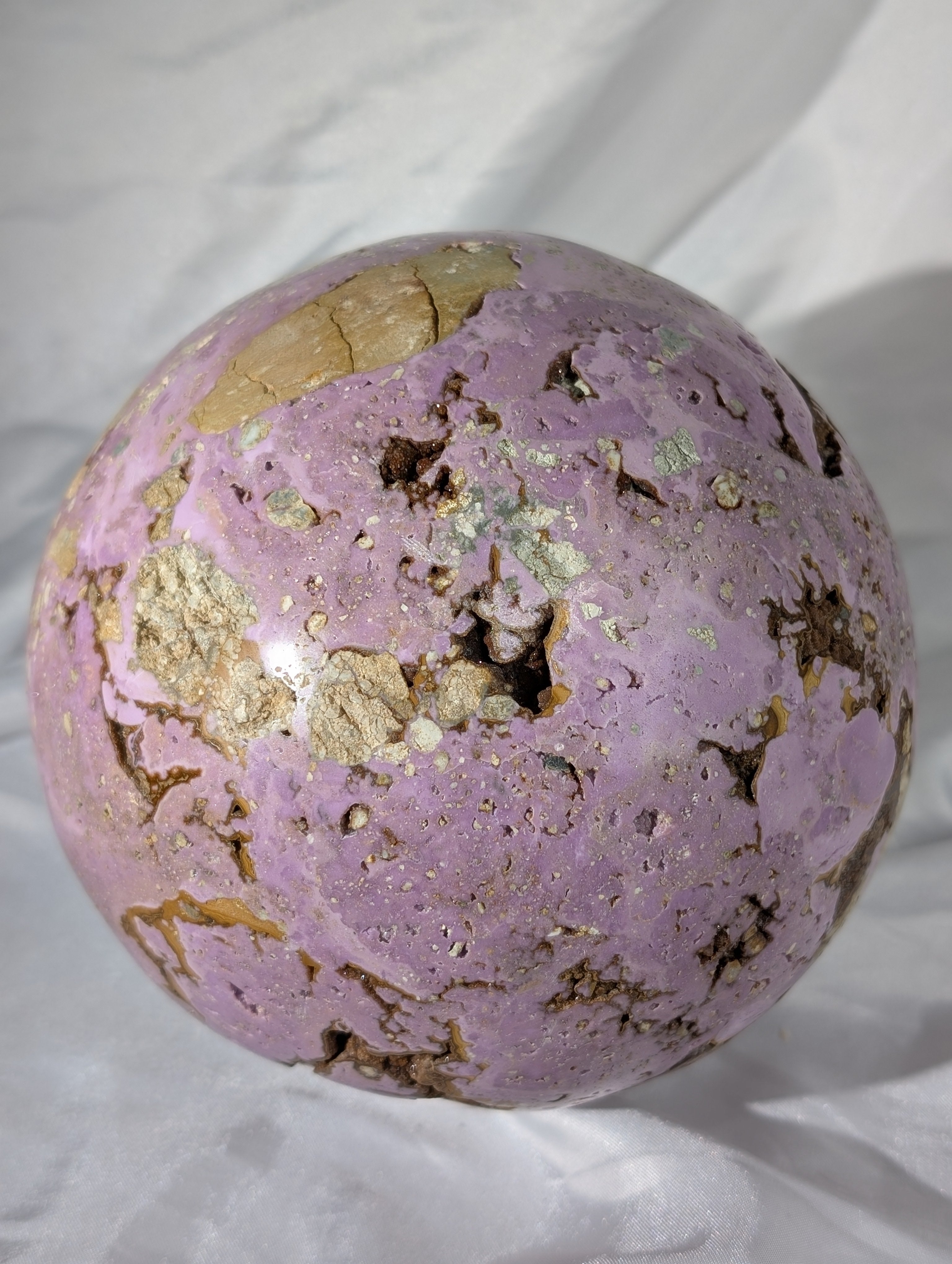 XXL Phosphosiderit Kugel