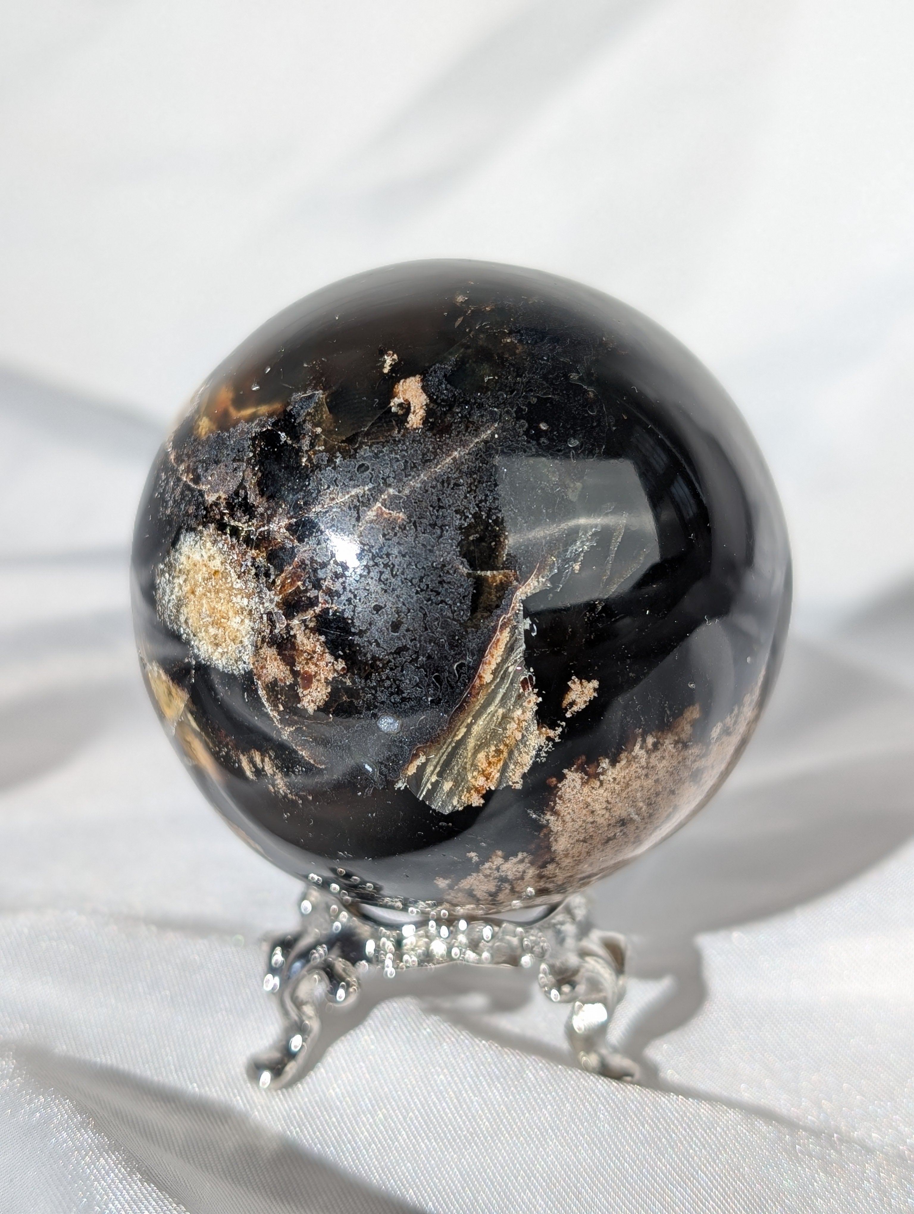 Bernstein Kugel aus Indonesien 3