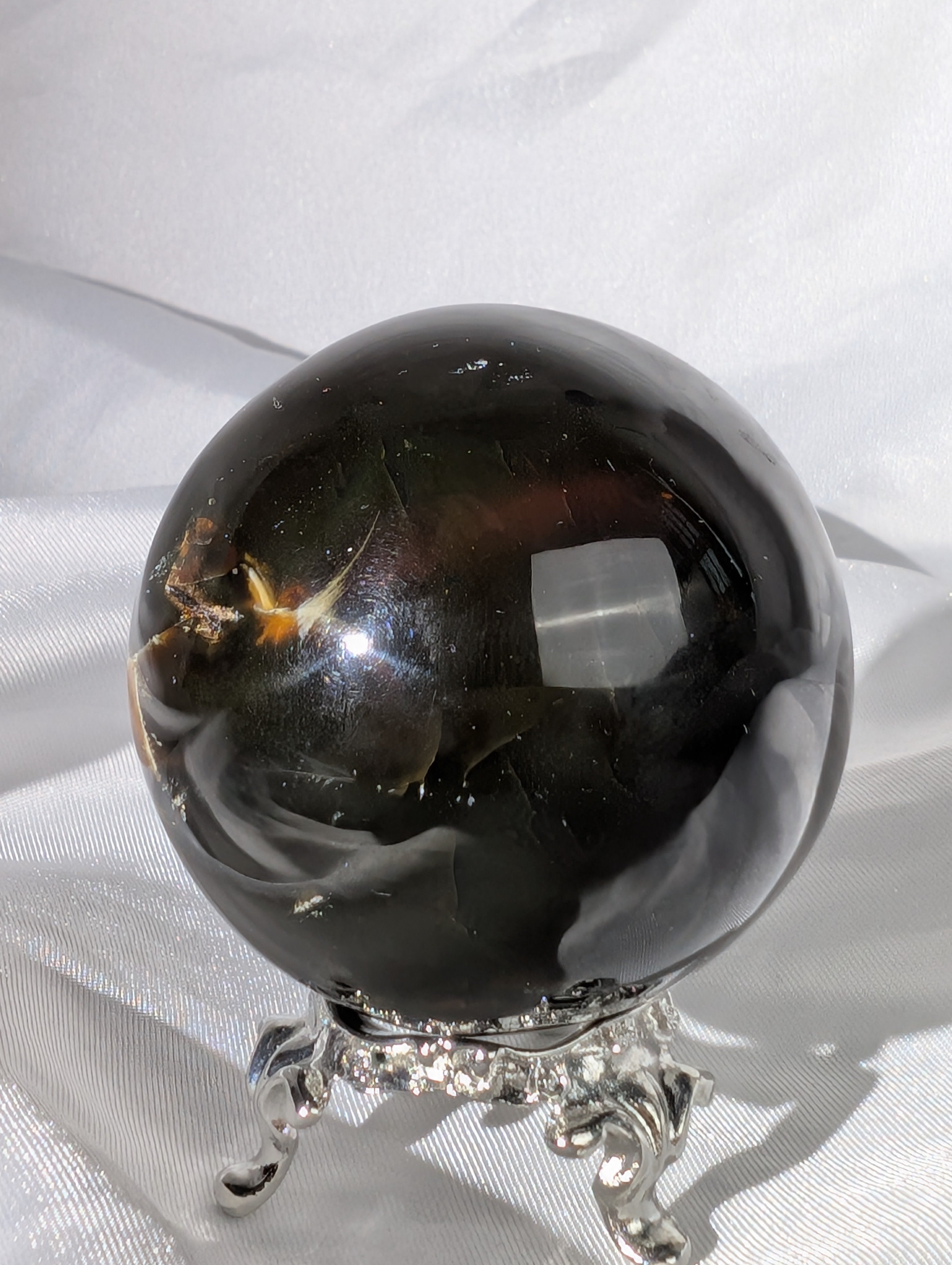 Bernstein Kugel aus Indonesien 8