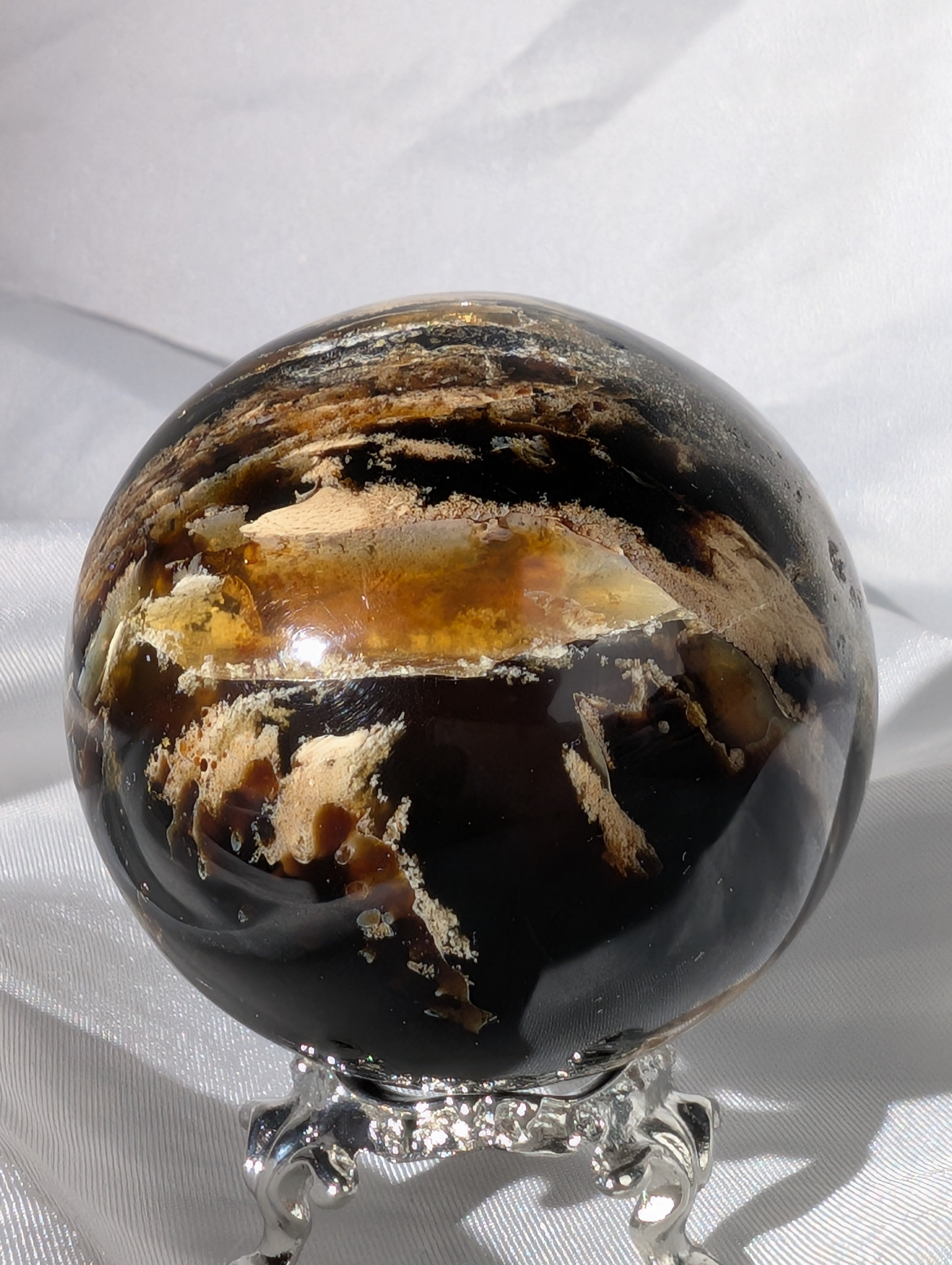 Bernstein Kugel aus Indonesien 6