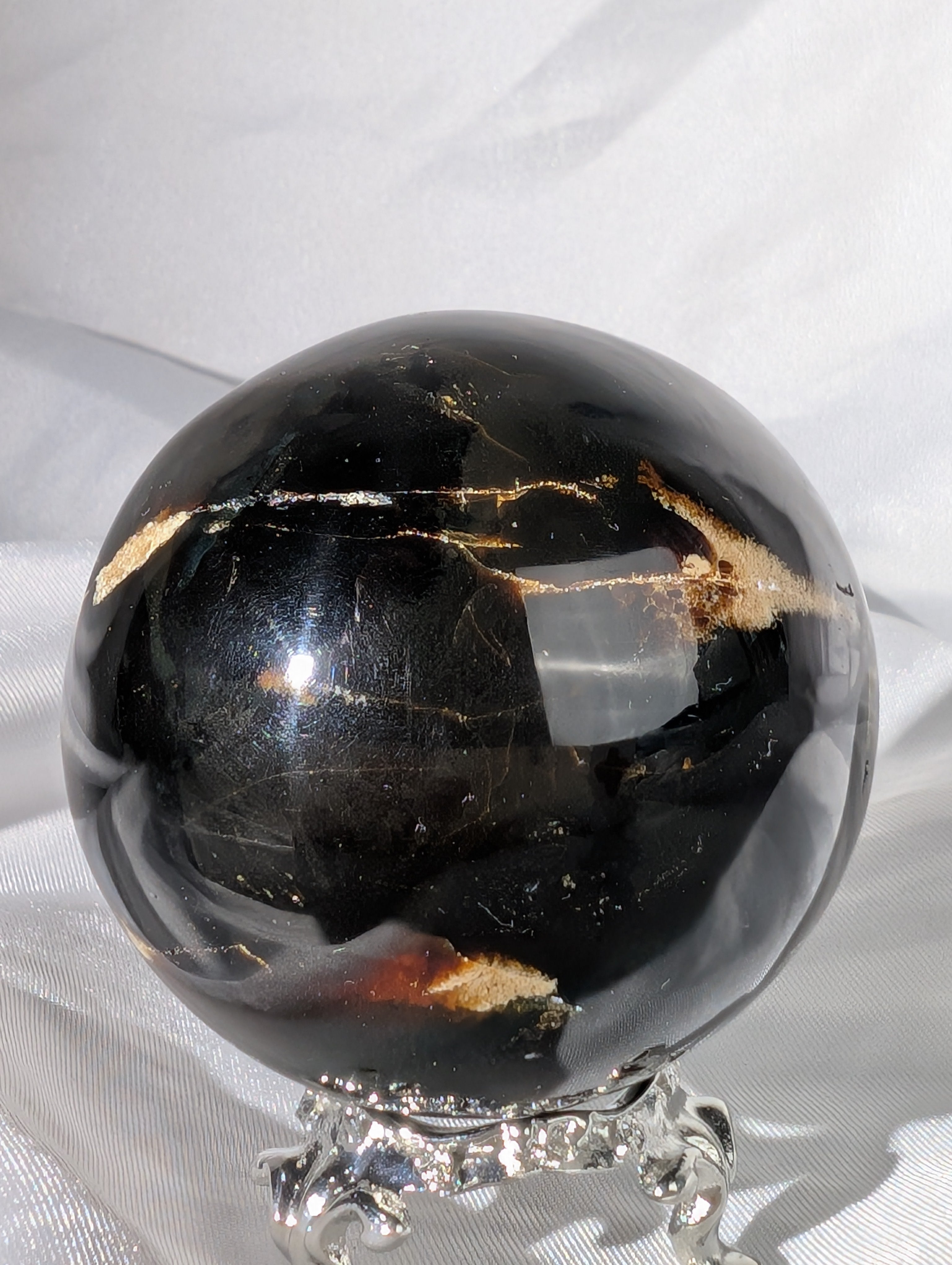 Bernstein Kugel aus Indonesien 6