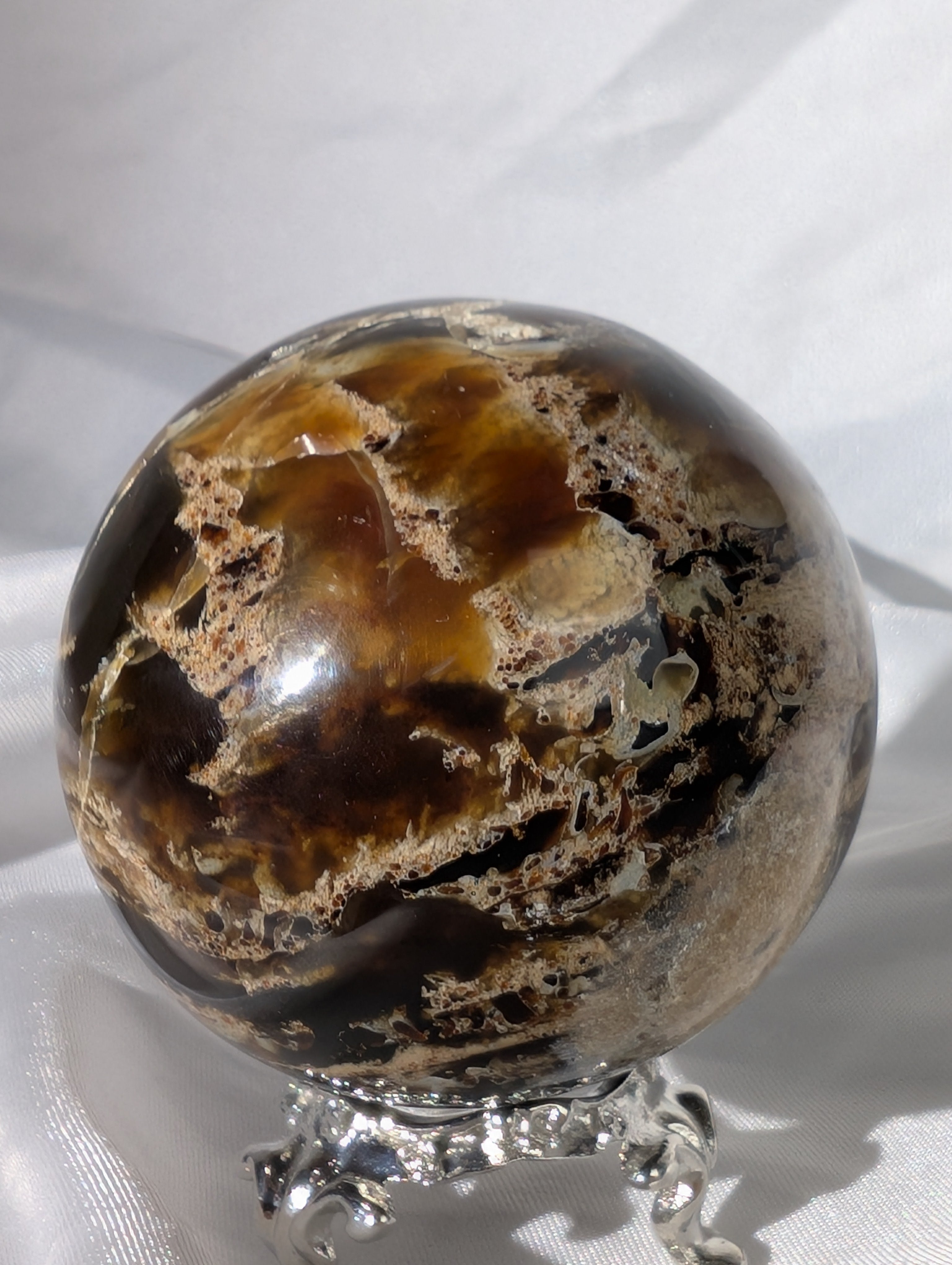 Bernstein Kugel aus Indonesien 5