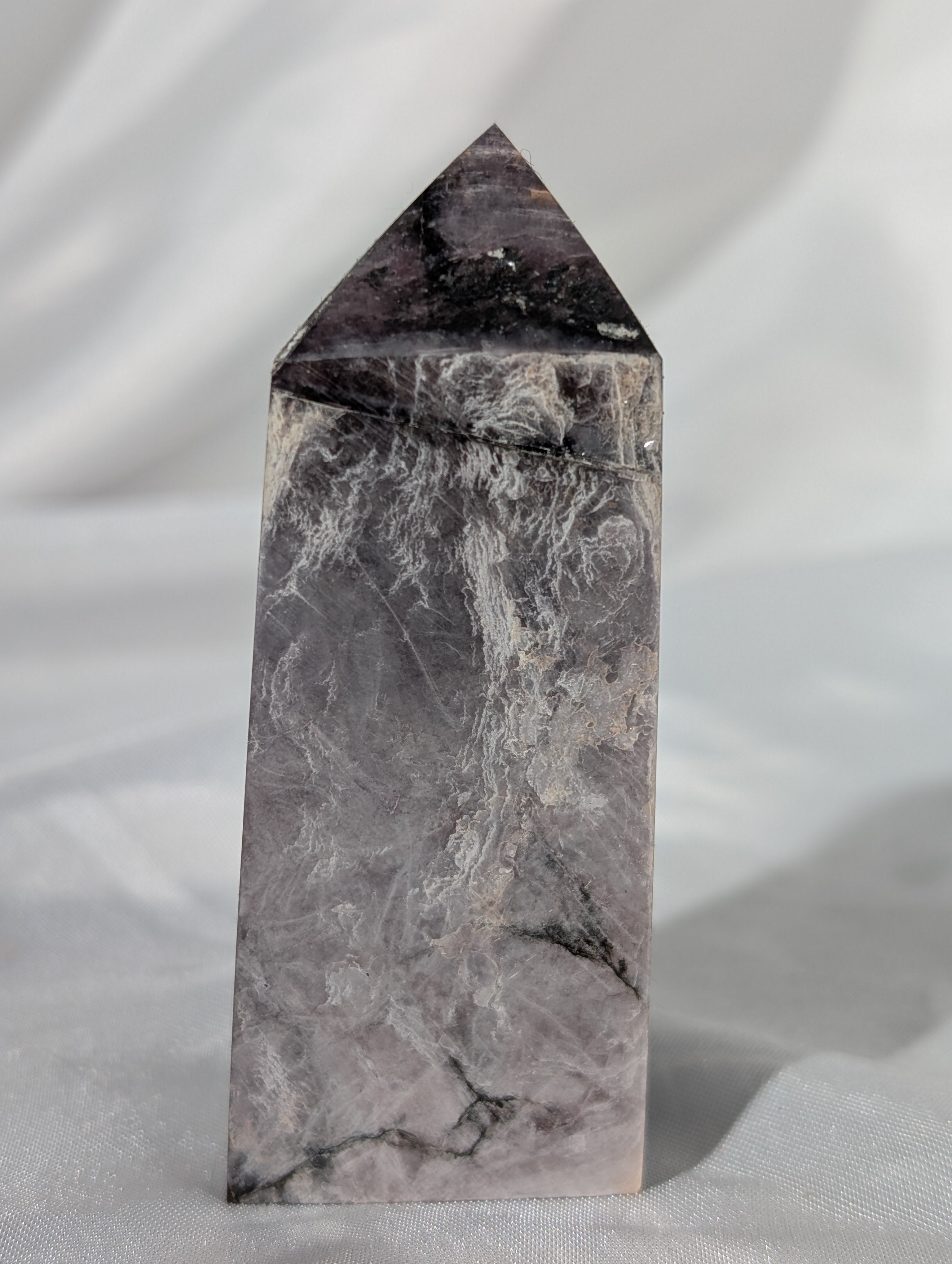 Lila Muscovit (Mica)Turm Mystery