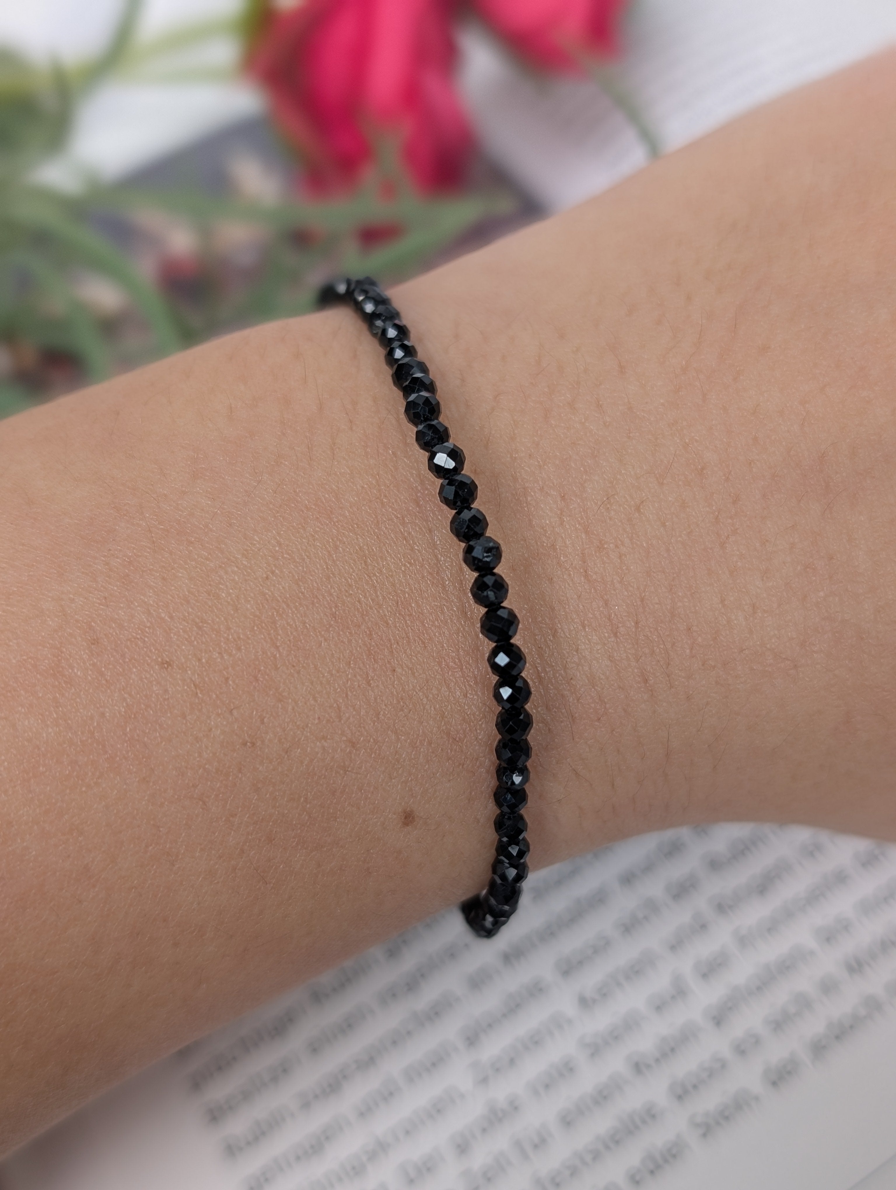 Turmalin Armband facettiert- 3mm