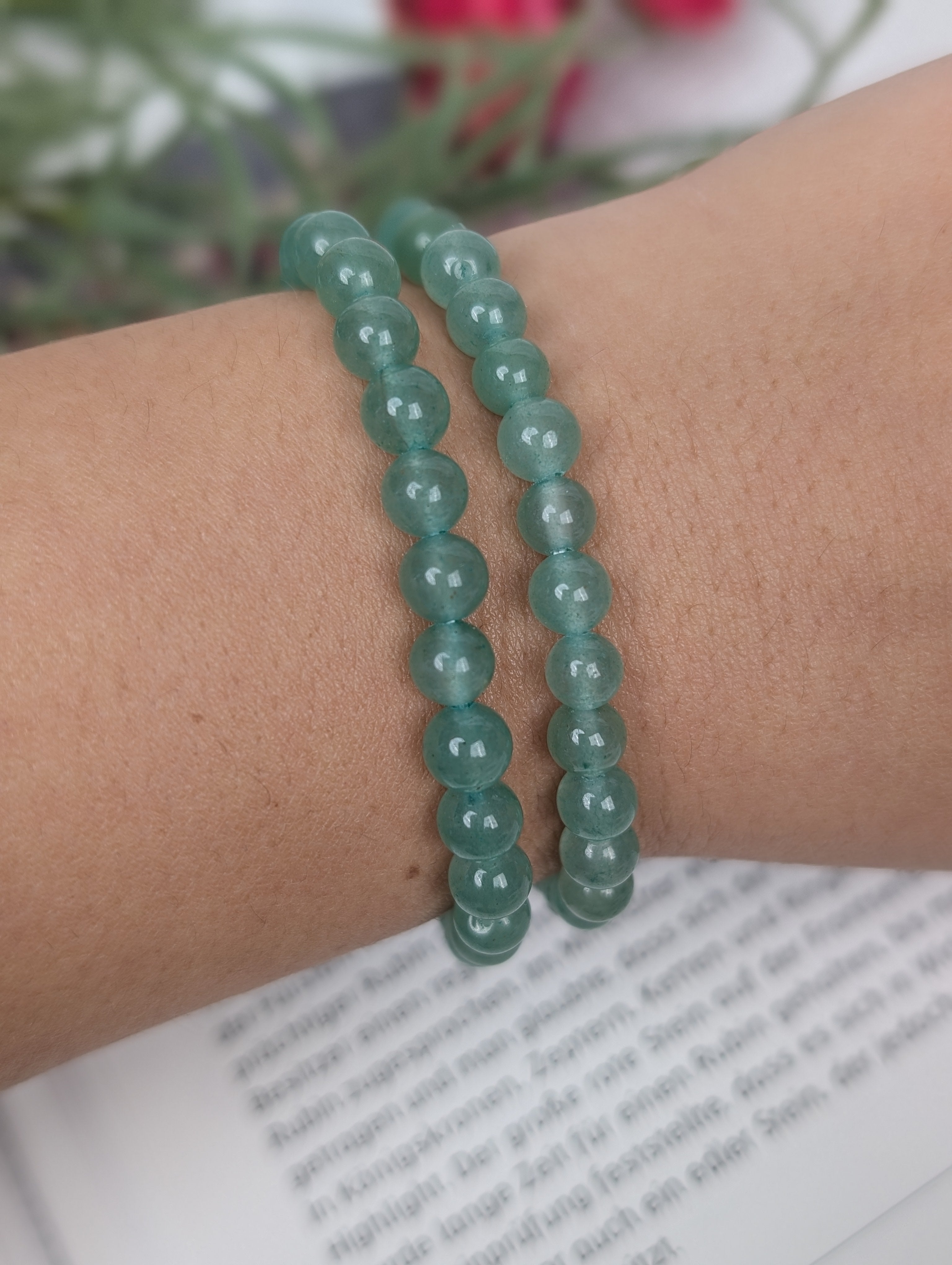 Aventurin Armband- 6mm