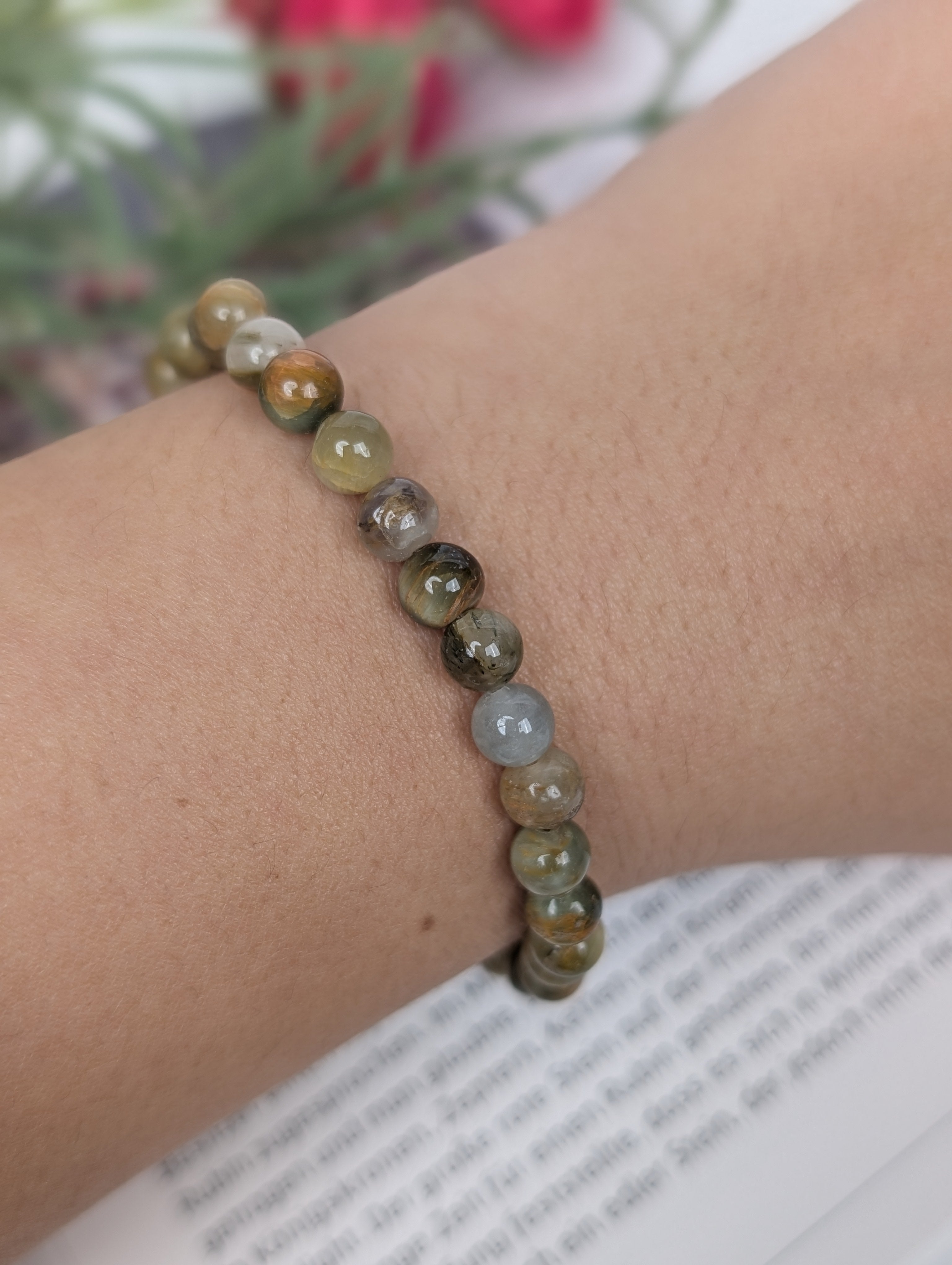 Katzenauge (AA Qualität) Armband-6mm