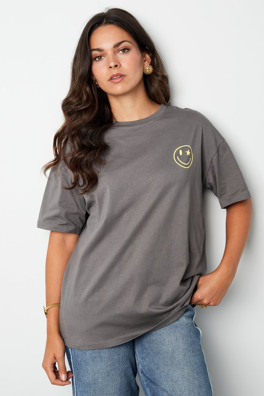 T-Shirt Happy Life Smiley