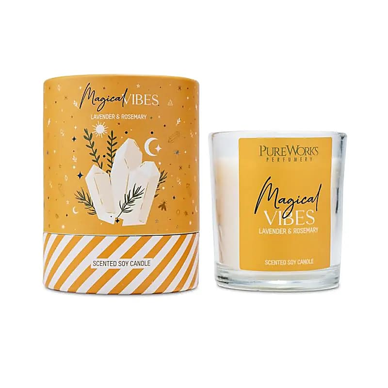 Kerze Lavendel & Rosmarien