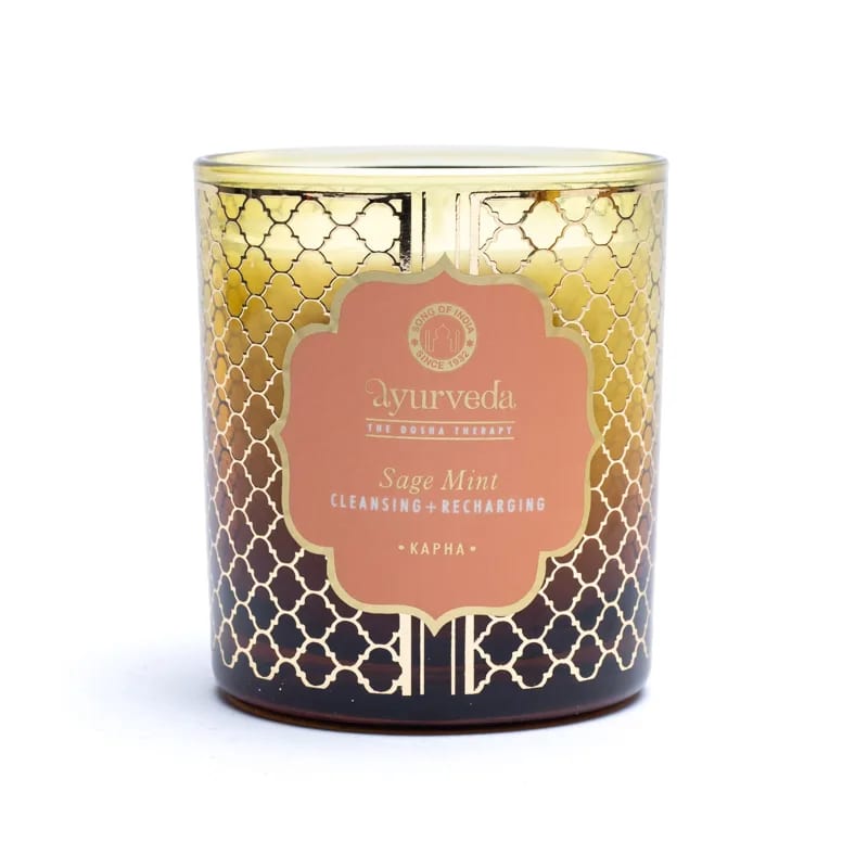 Ayurvedische Kerze "Salbei & Minze"
