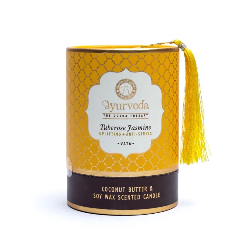 Ayurvedische Kerze "Tuberose & Jasmin"