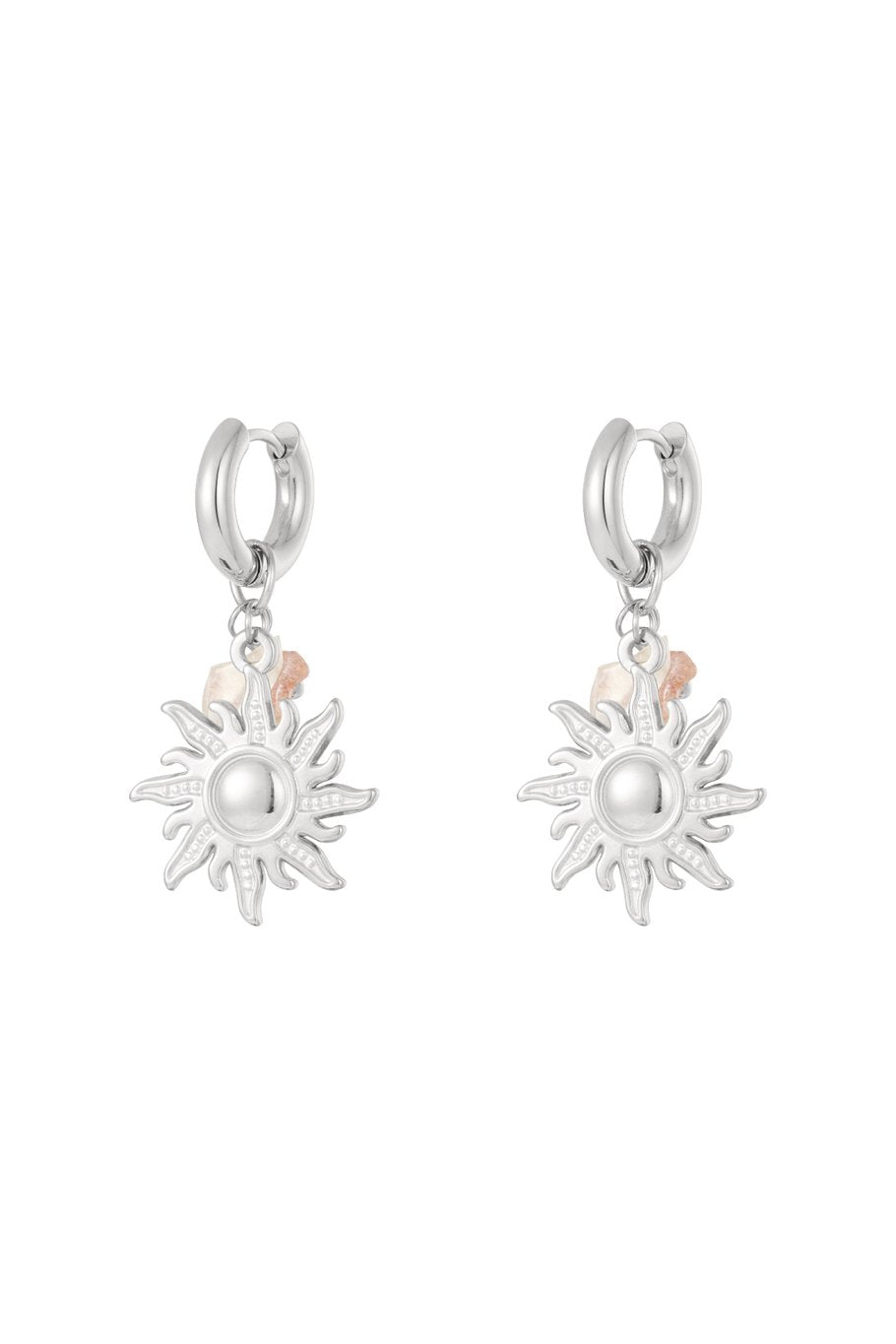 Ohrringe "The sun & stone"