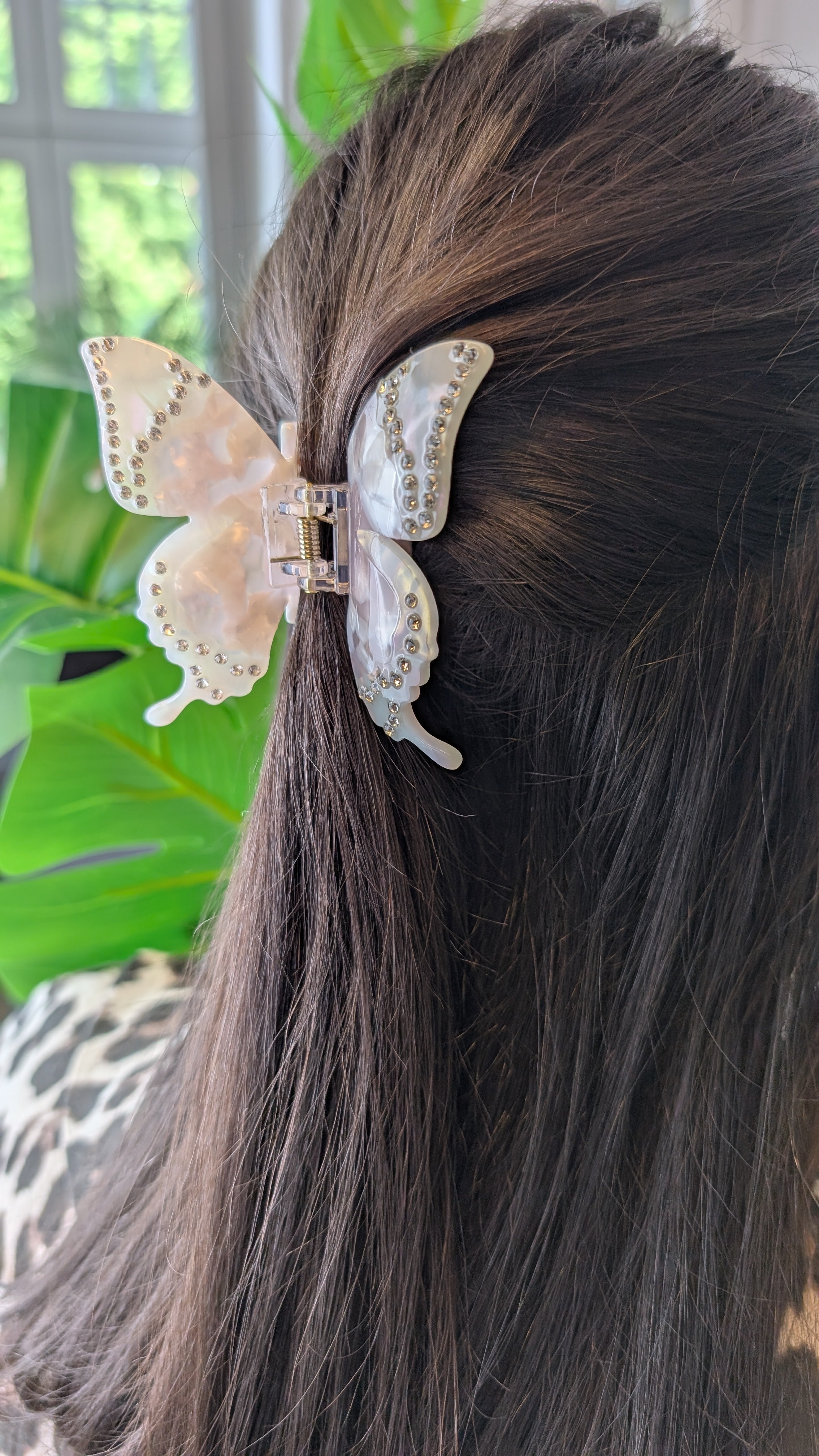 Haarklammer Schmetterling Love