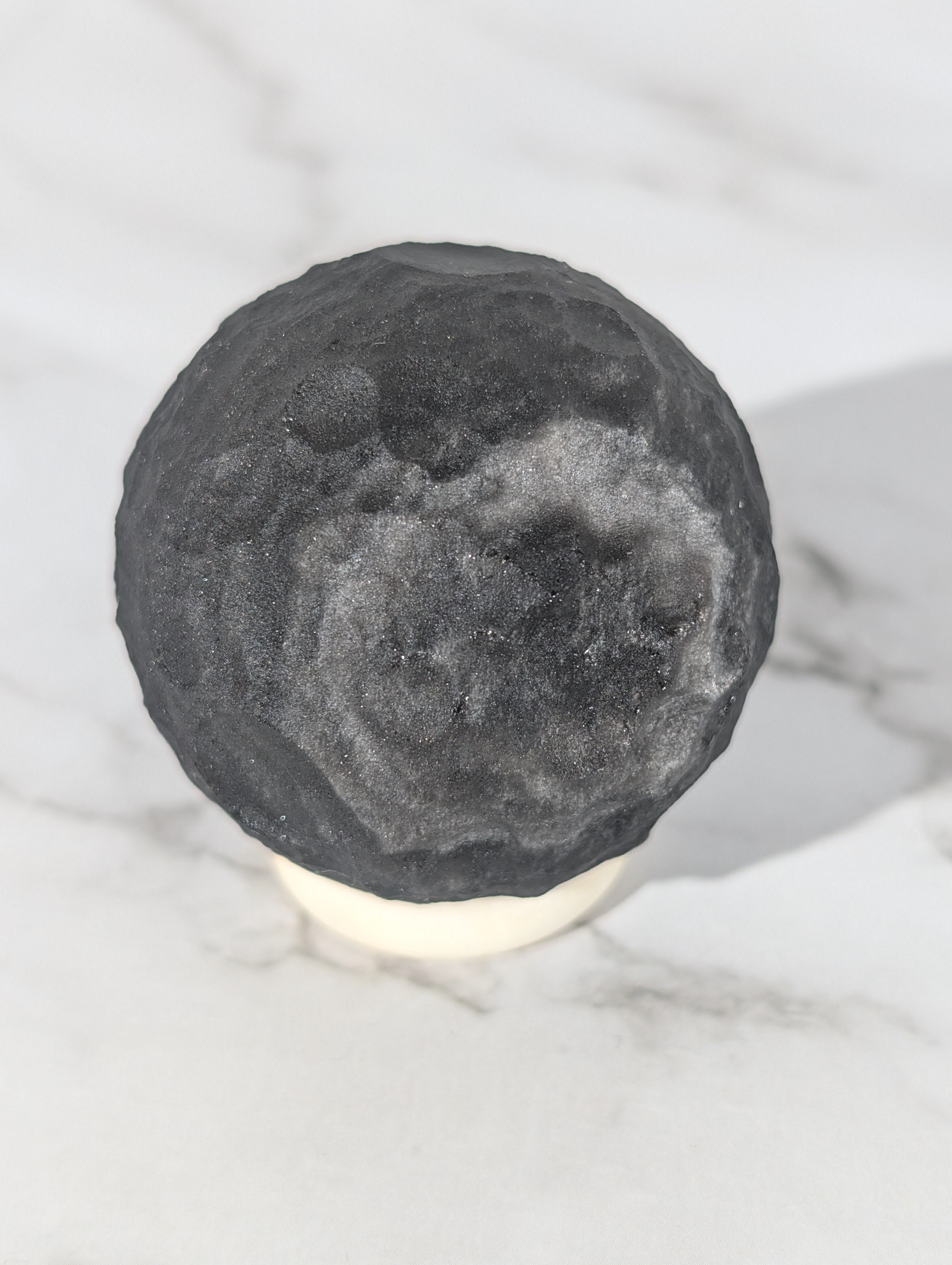 Mystery Silber Obsidian Mond