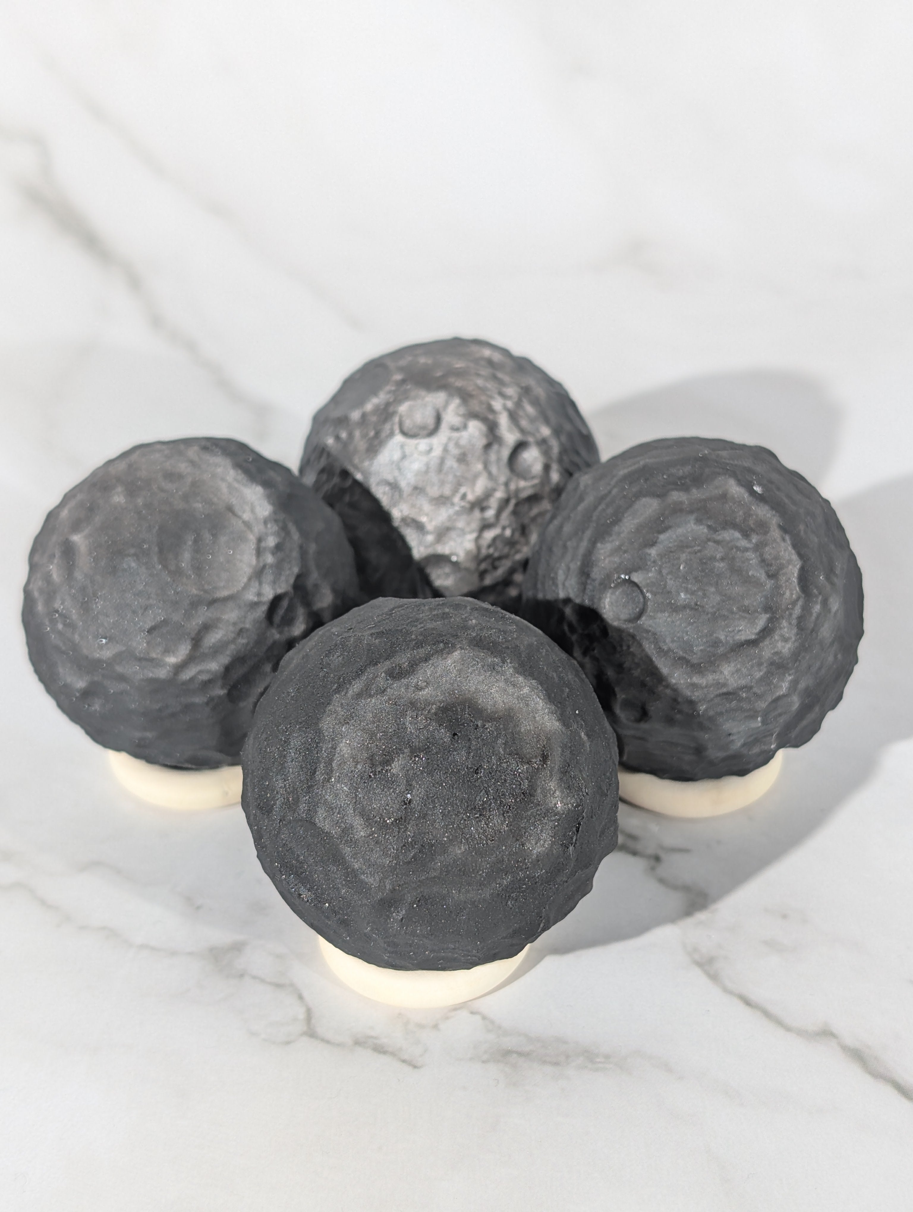 Mystery Silber Obsidian Mond