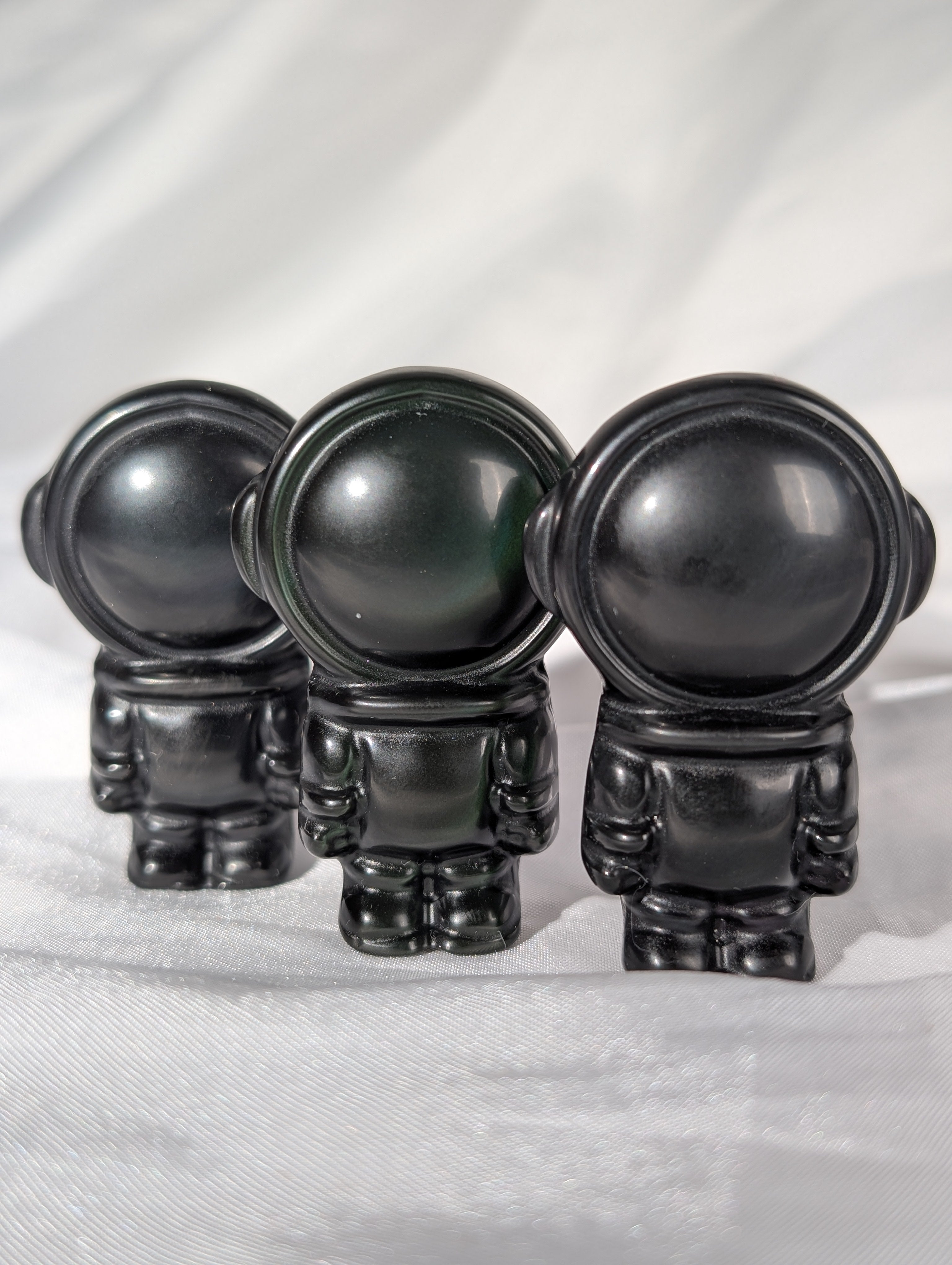 Regenbogenobsidian Astronaut Mystery