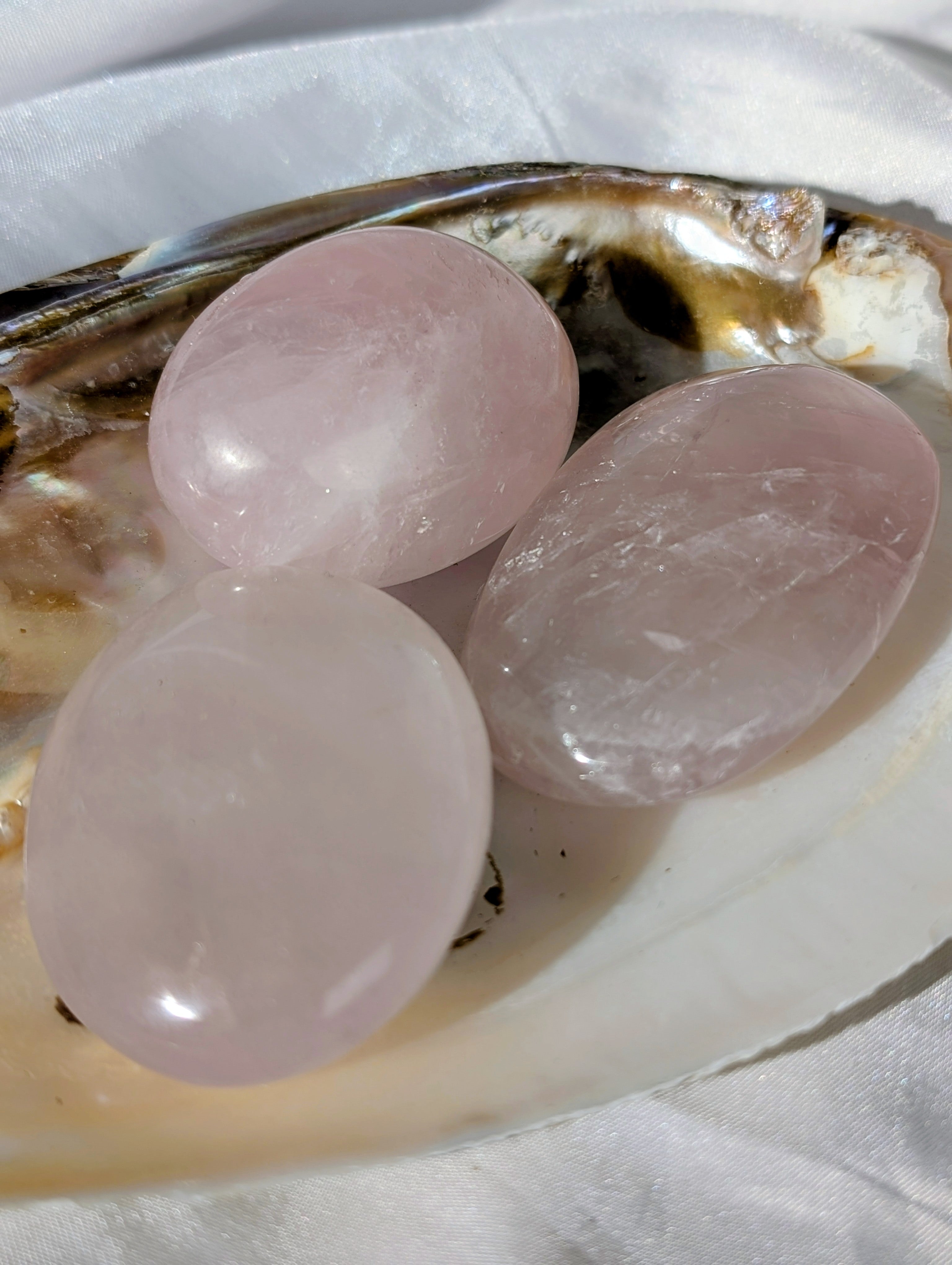 Rosenquarz Handstein (B-Ware)