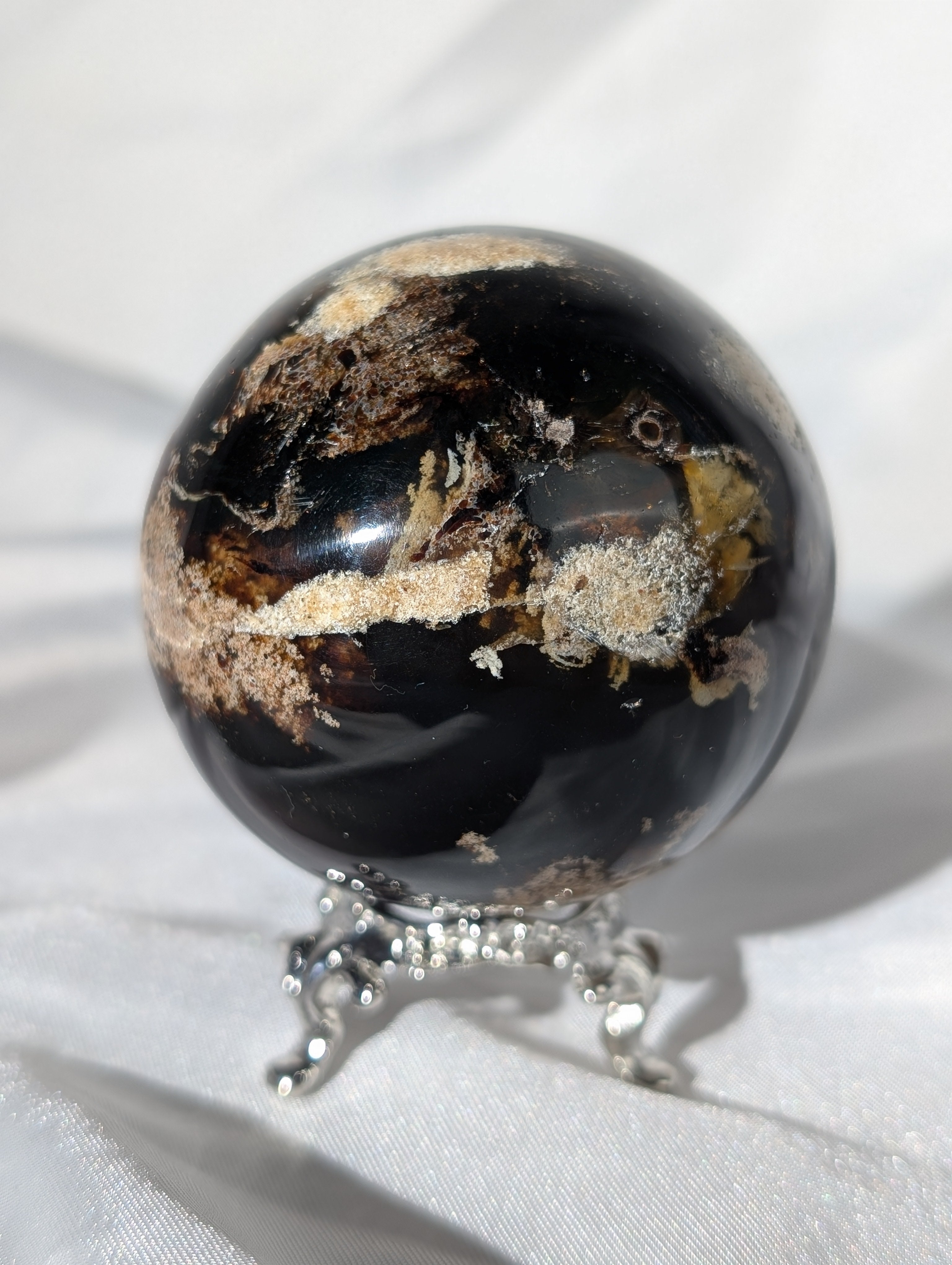 Bernstein Kugel aus Indonesien 3