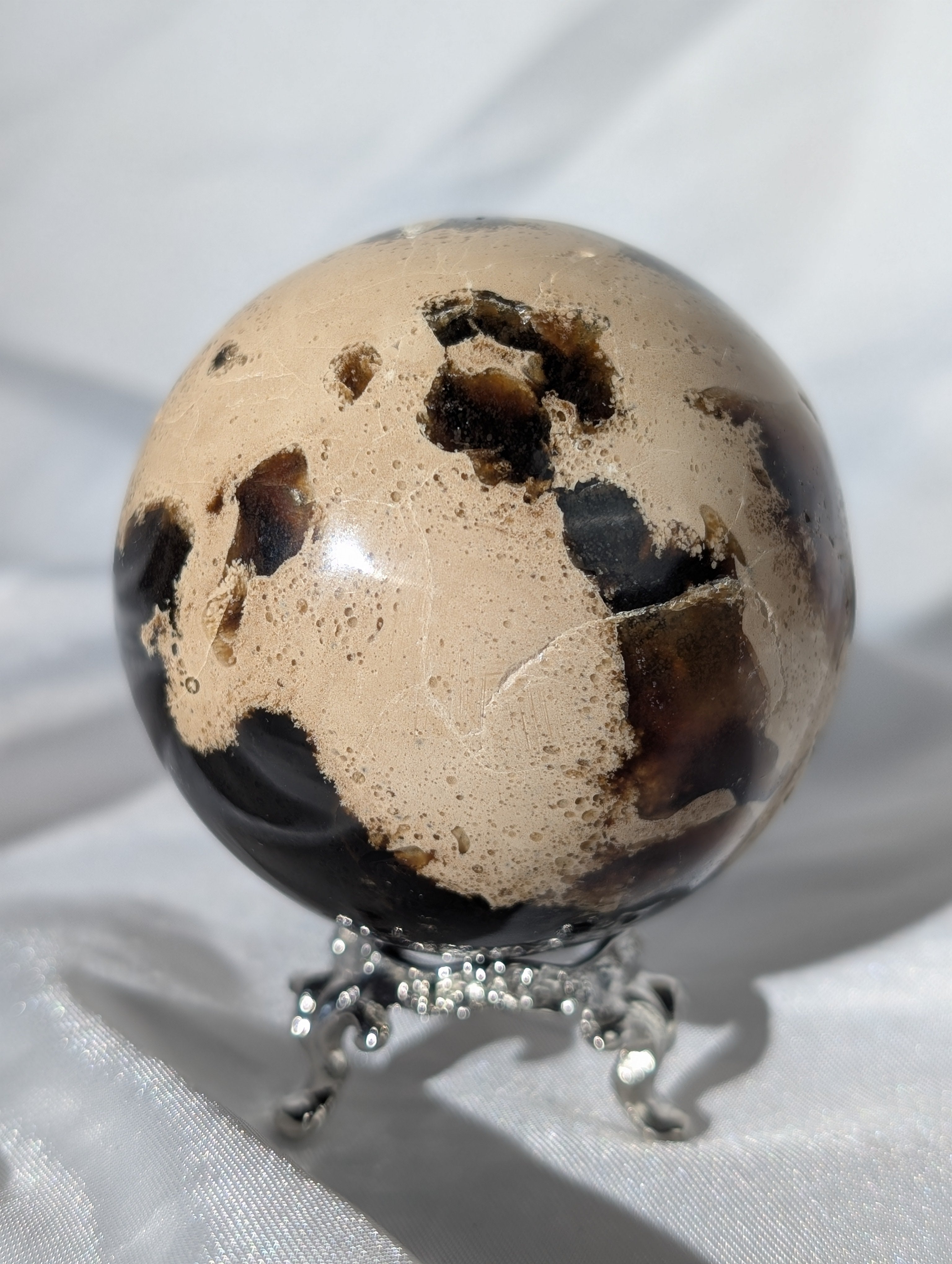 Bernstein Kugel aus Indonesien 2