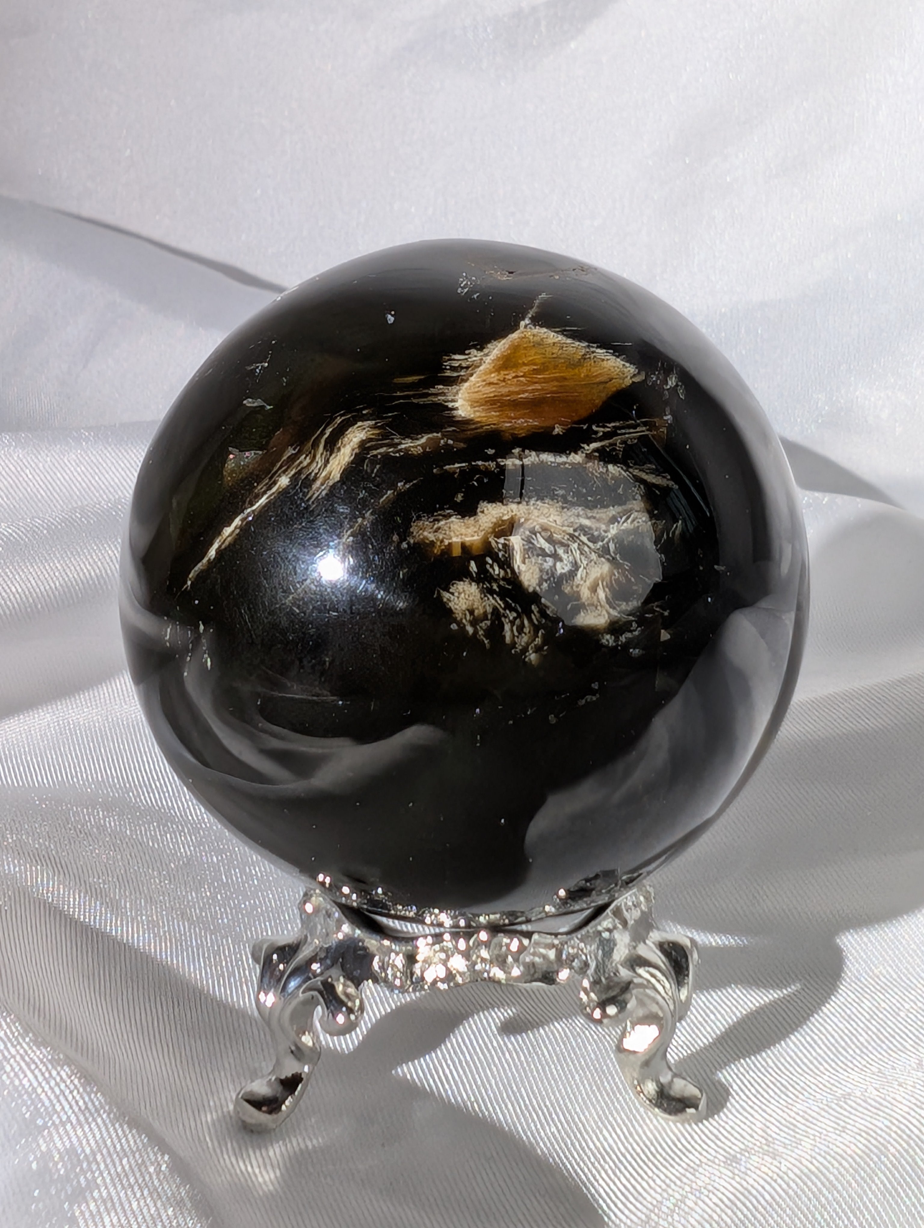 Bernstein Kugel aus Indonesien 8