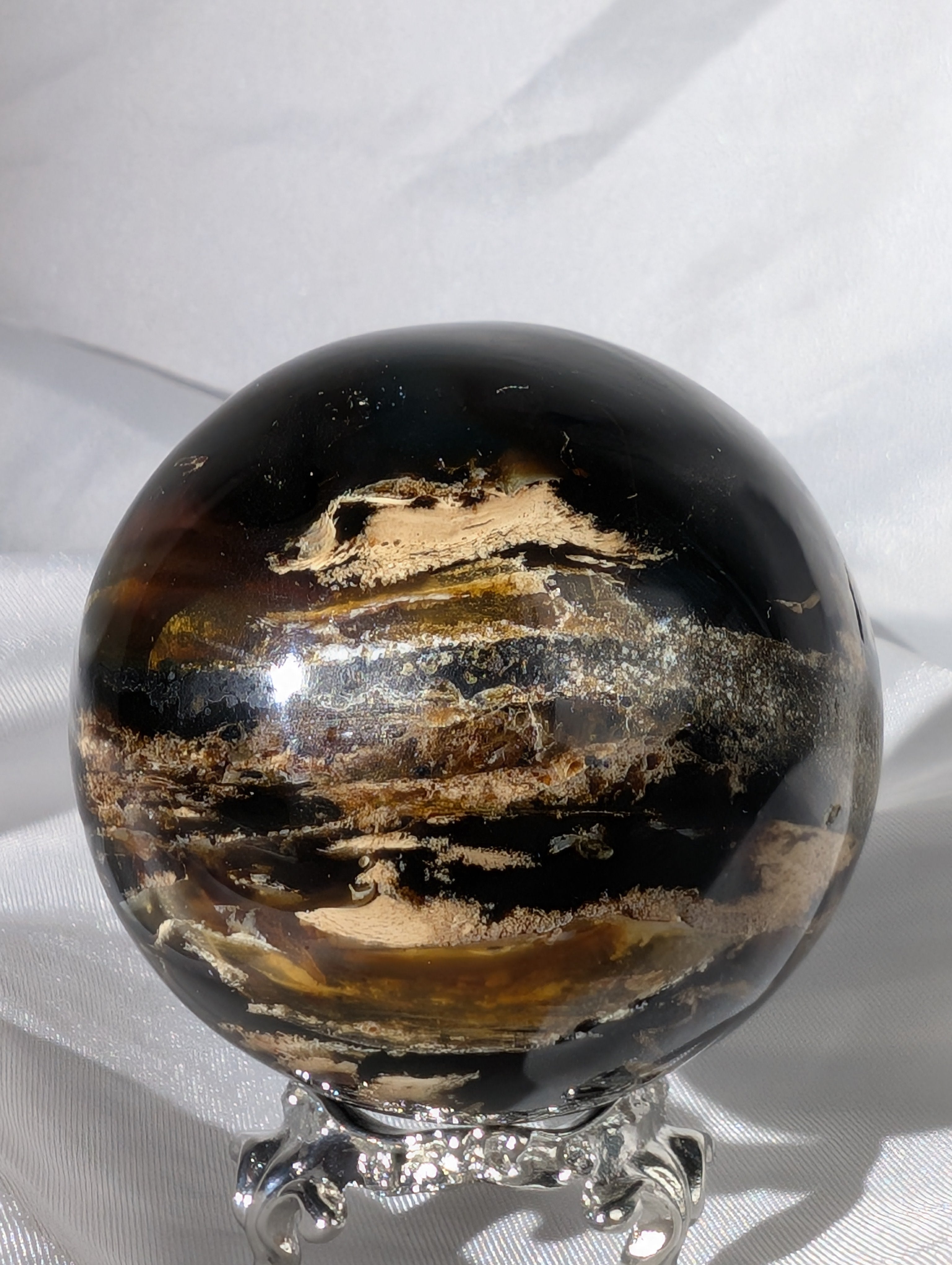 Bernstein Kugel aus Indonesien 6