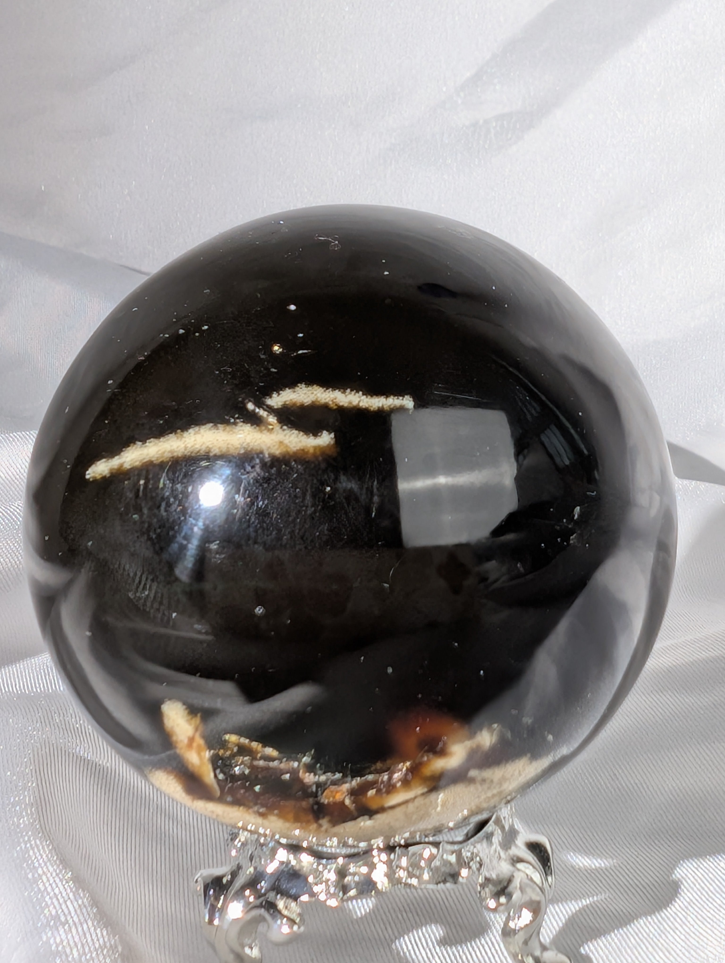 Bernstein Kugel aus Indonesien 4