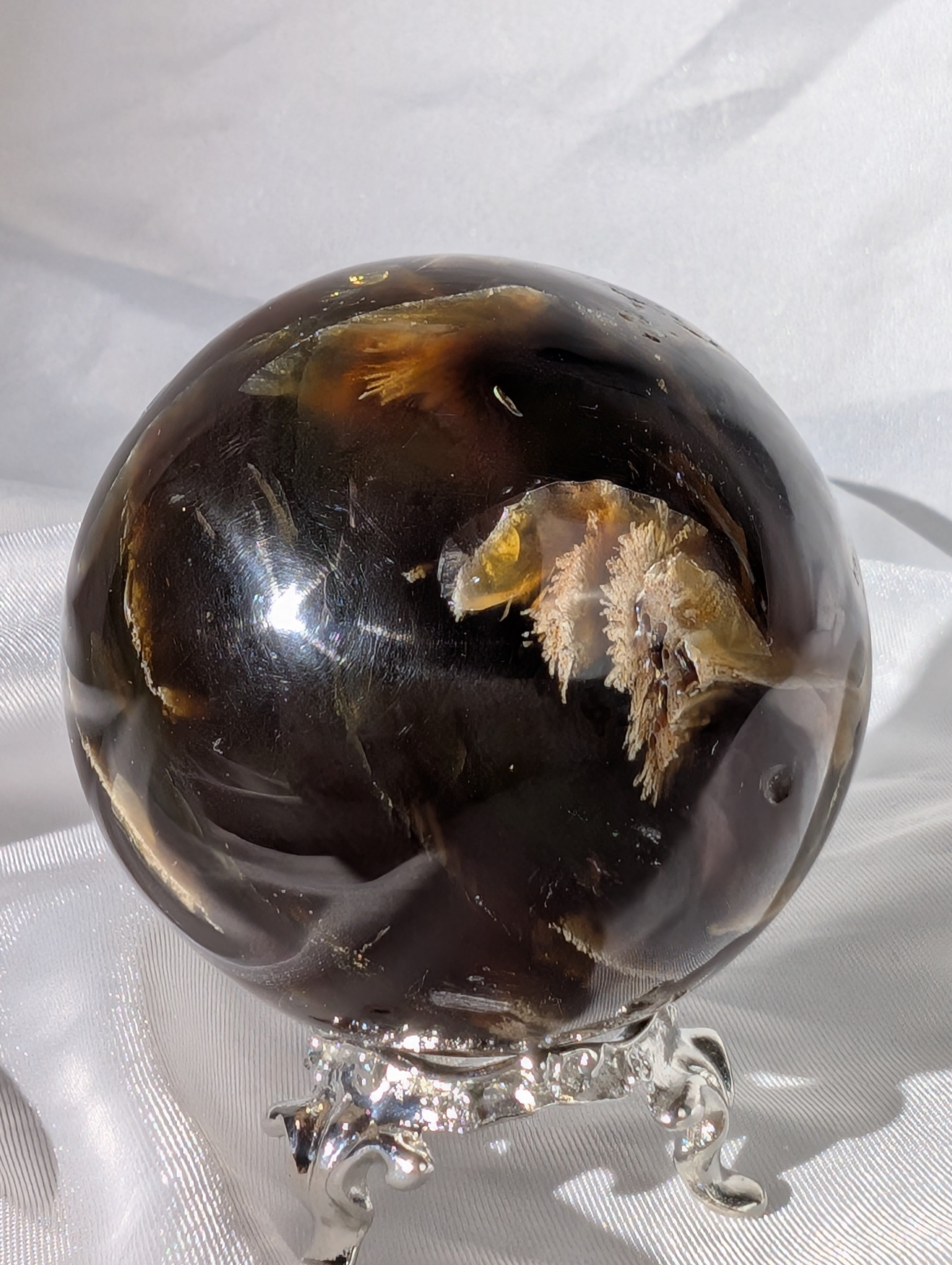 Bernstein Kugel aus Indonesien 5
