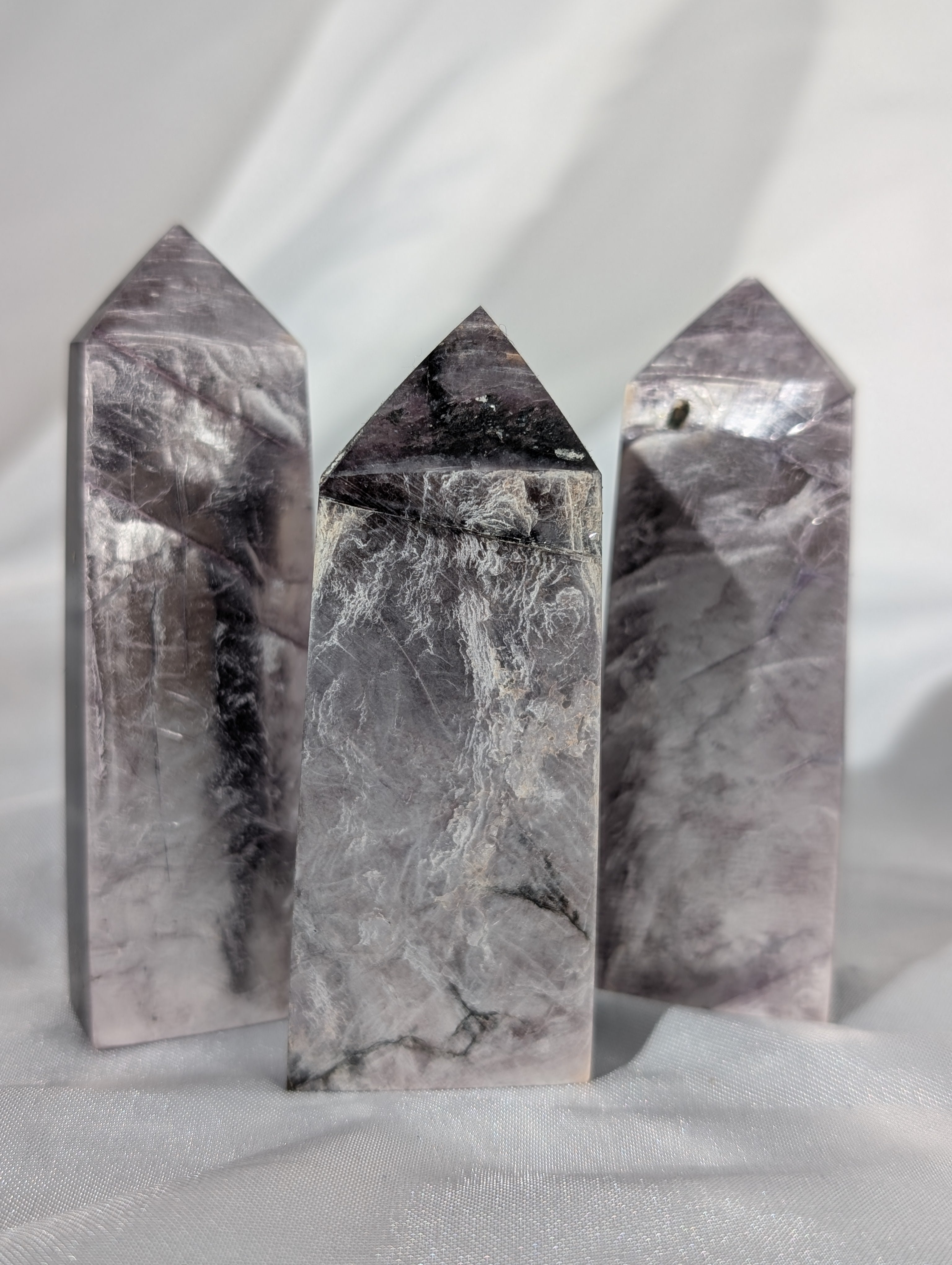 Lila Muscovit (Mica)Turm Mystery