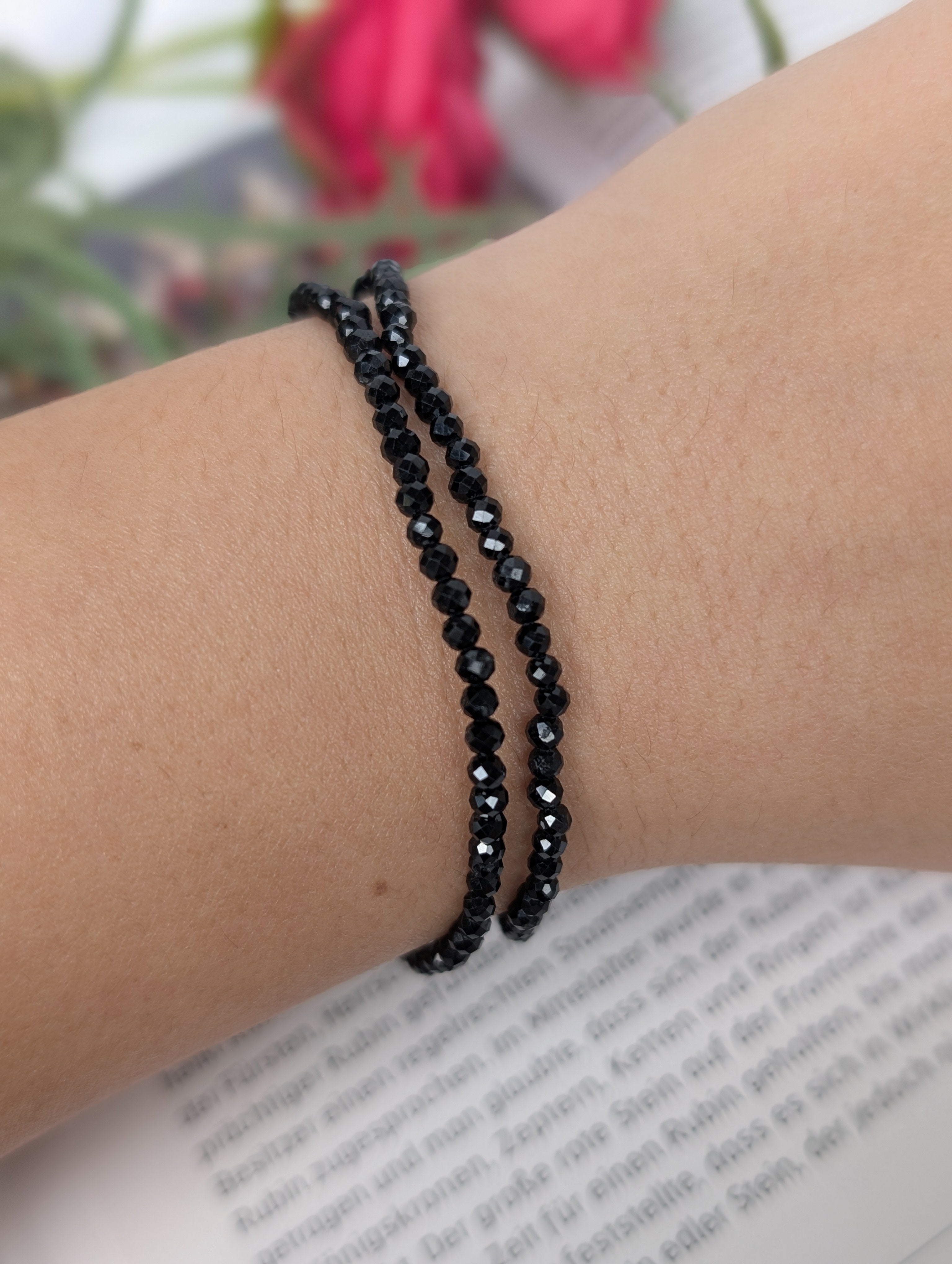 Turmalin Armband facettiert- 3mm
