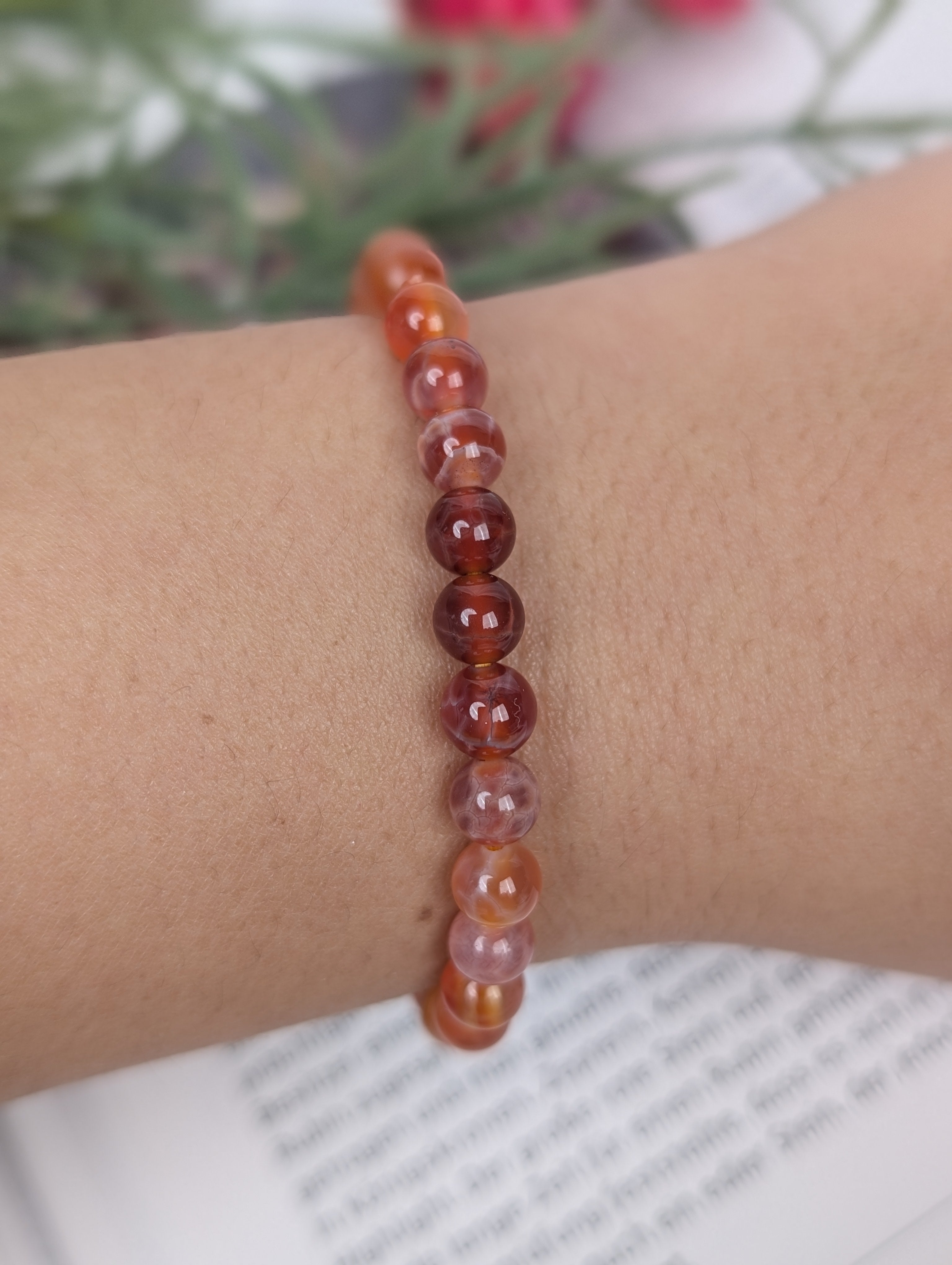 Feuerquarz Armband-6mm