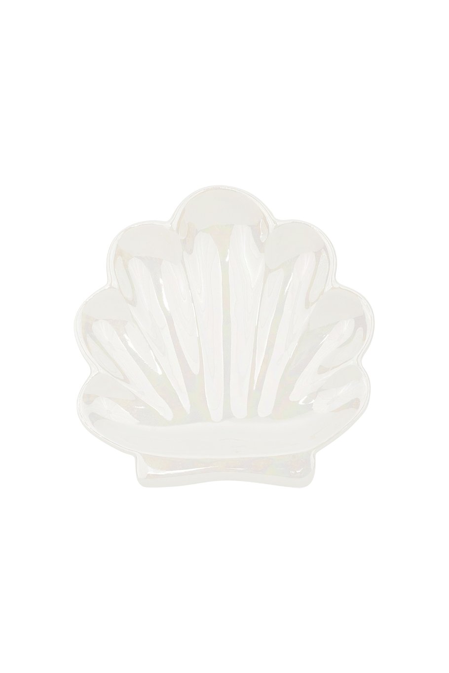 Schale "Seashell" Perlweiß